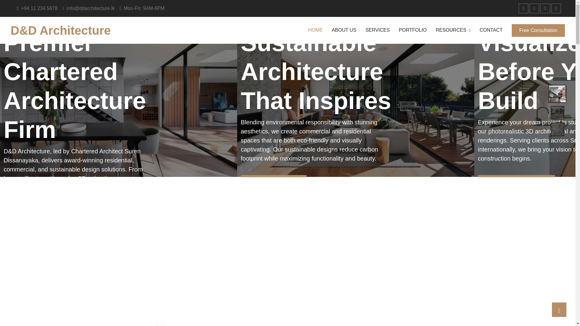 website screenshot of https://dndarchitec.com/