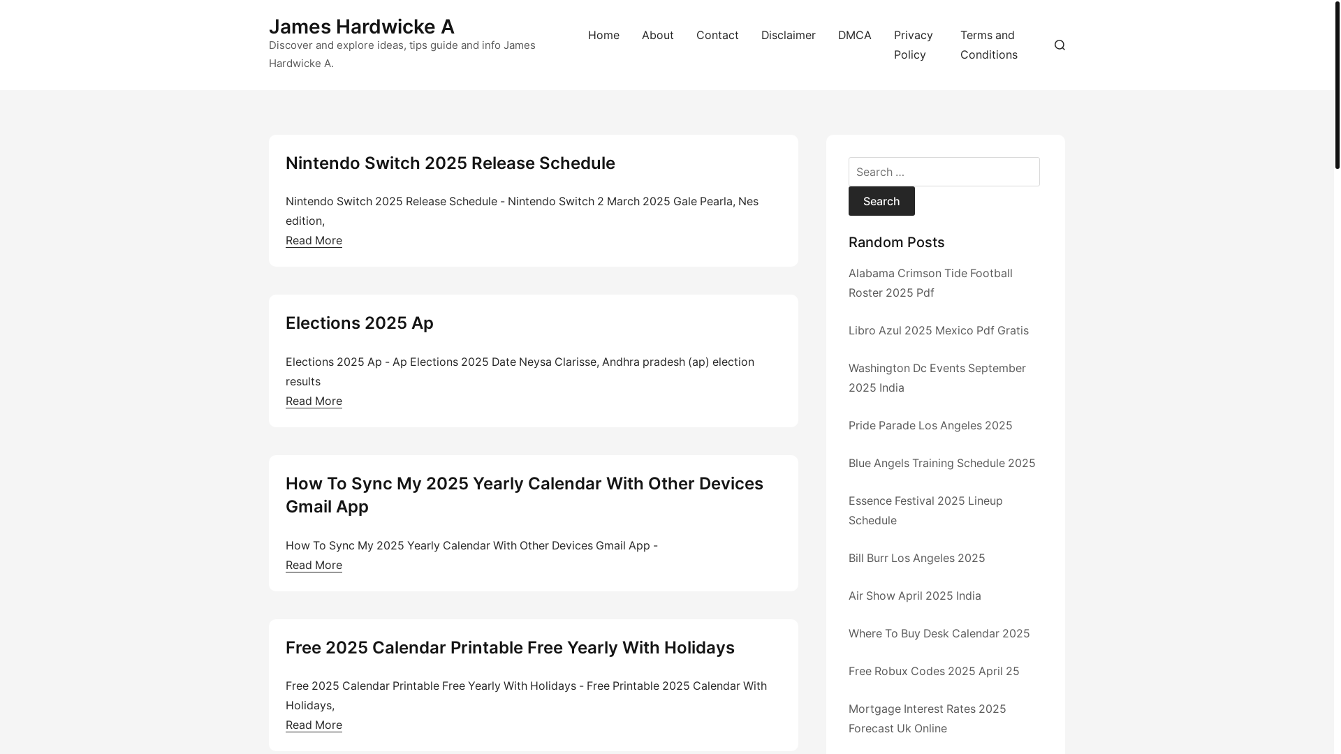 website screenshot of https://jameshardwickea.pages.dev/