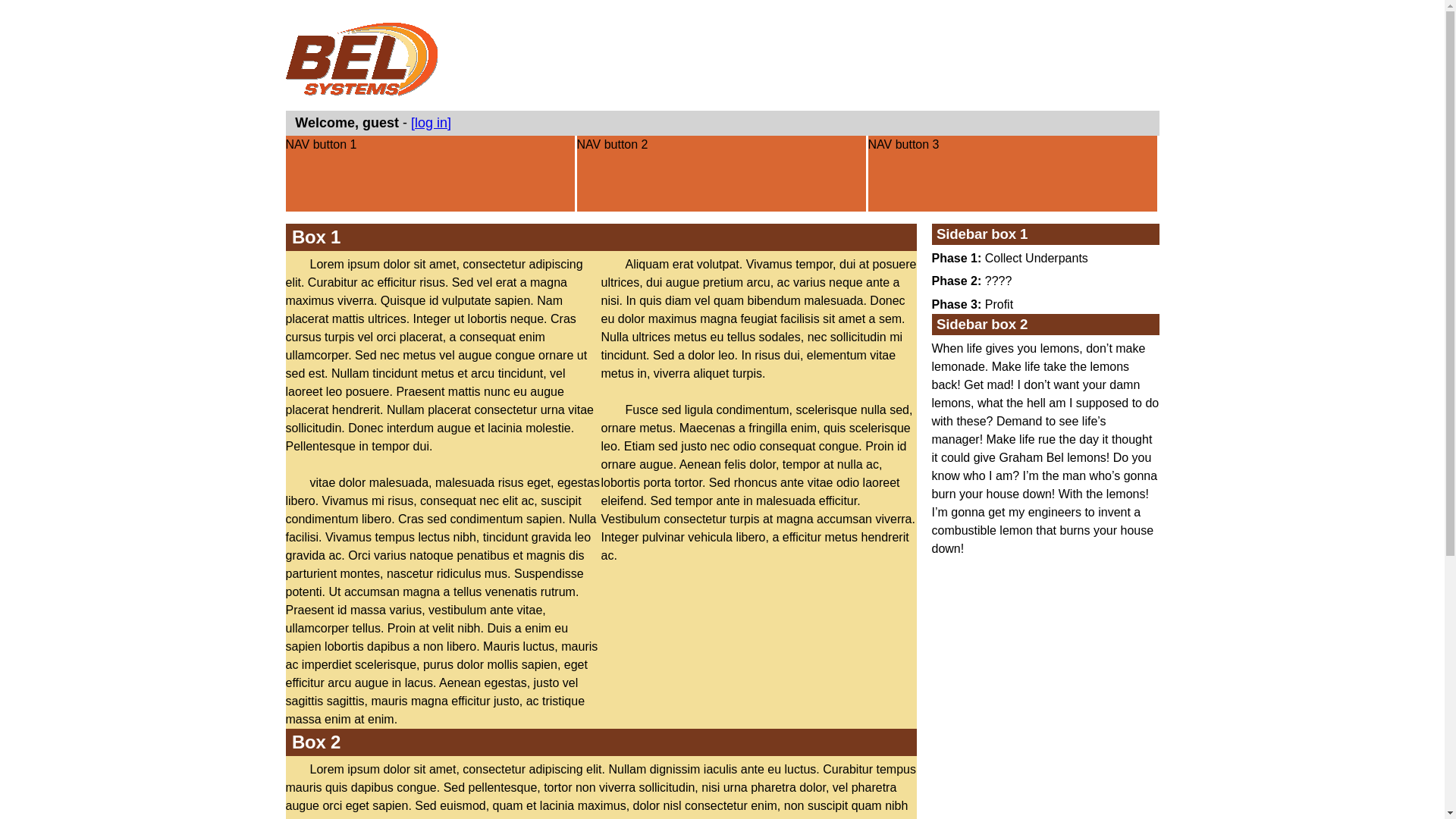 website screenshot of https://dev-bel-systems.pages.dev/