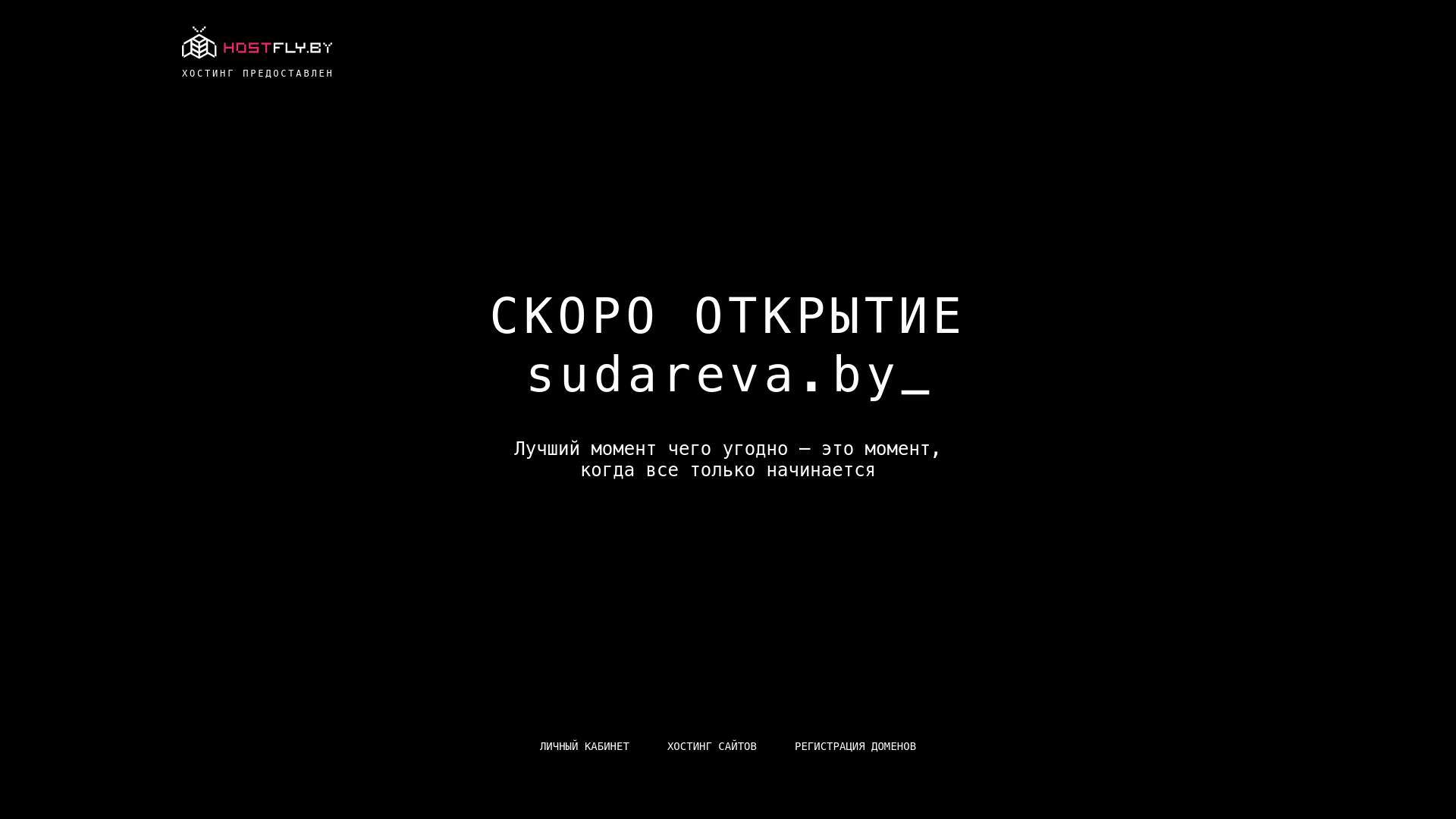 website screenshot of https://sudareva.by/