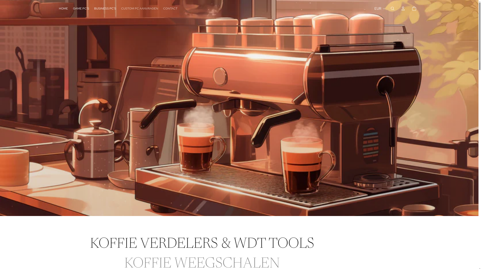website screenshot of https://beanbondedsupplies.nl/
