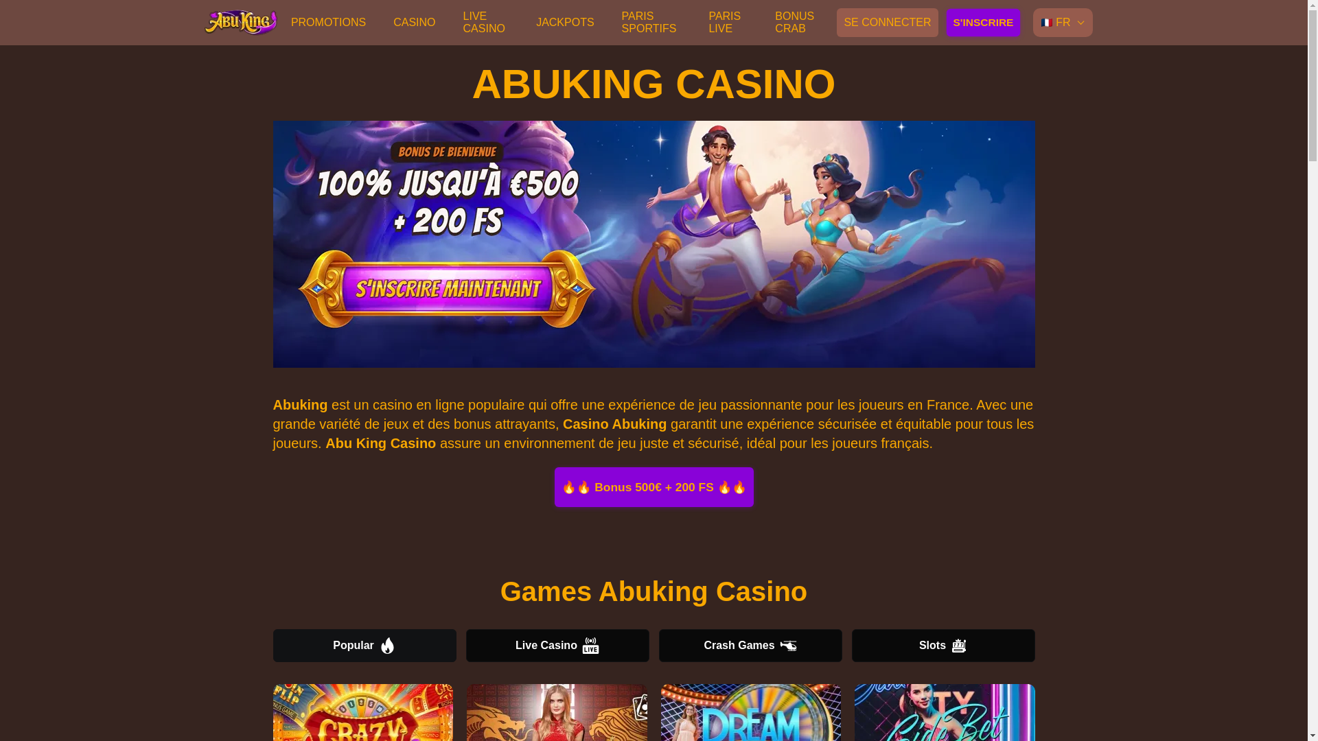 website screenshot of https://abukingcasino-fr-6344.pages.dev/