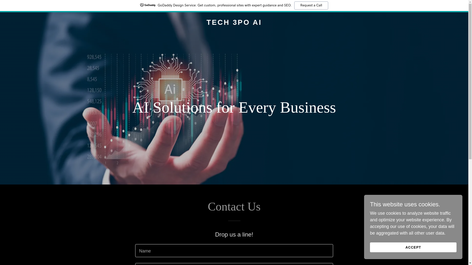 website screenshot of https://tech3poai.com/