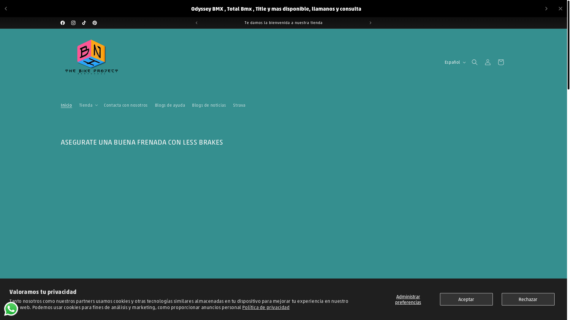 website screenshot of https://thebikeprojectbnh23.com/