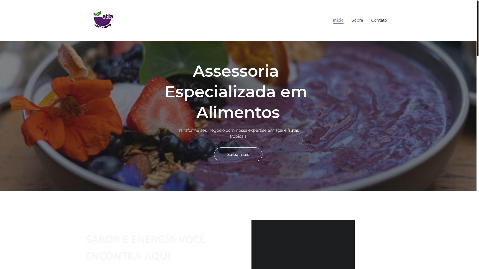 website screenshot of https://atiadesenvolvimento.com.br/