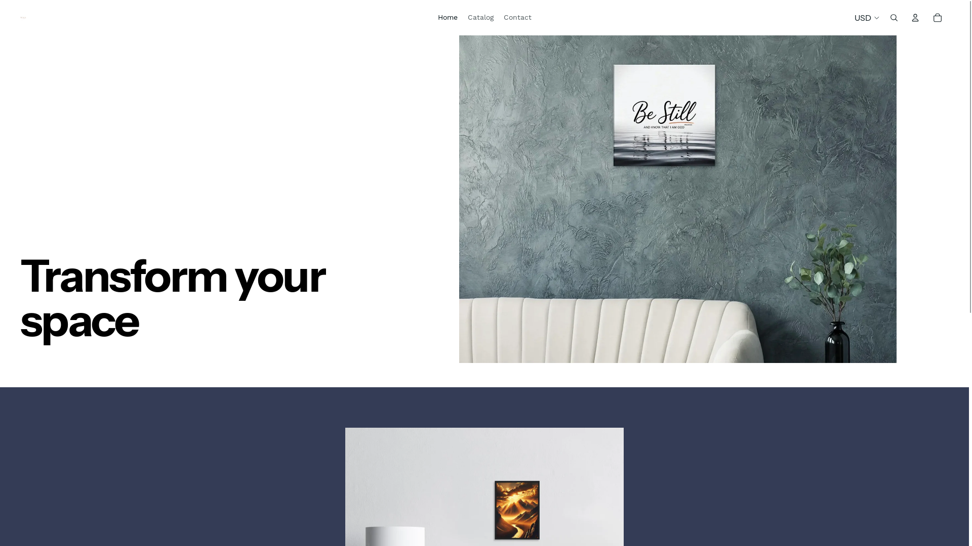 website screenshot of https://wallalamode.shop/