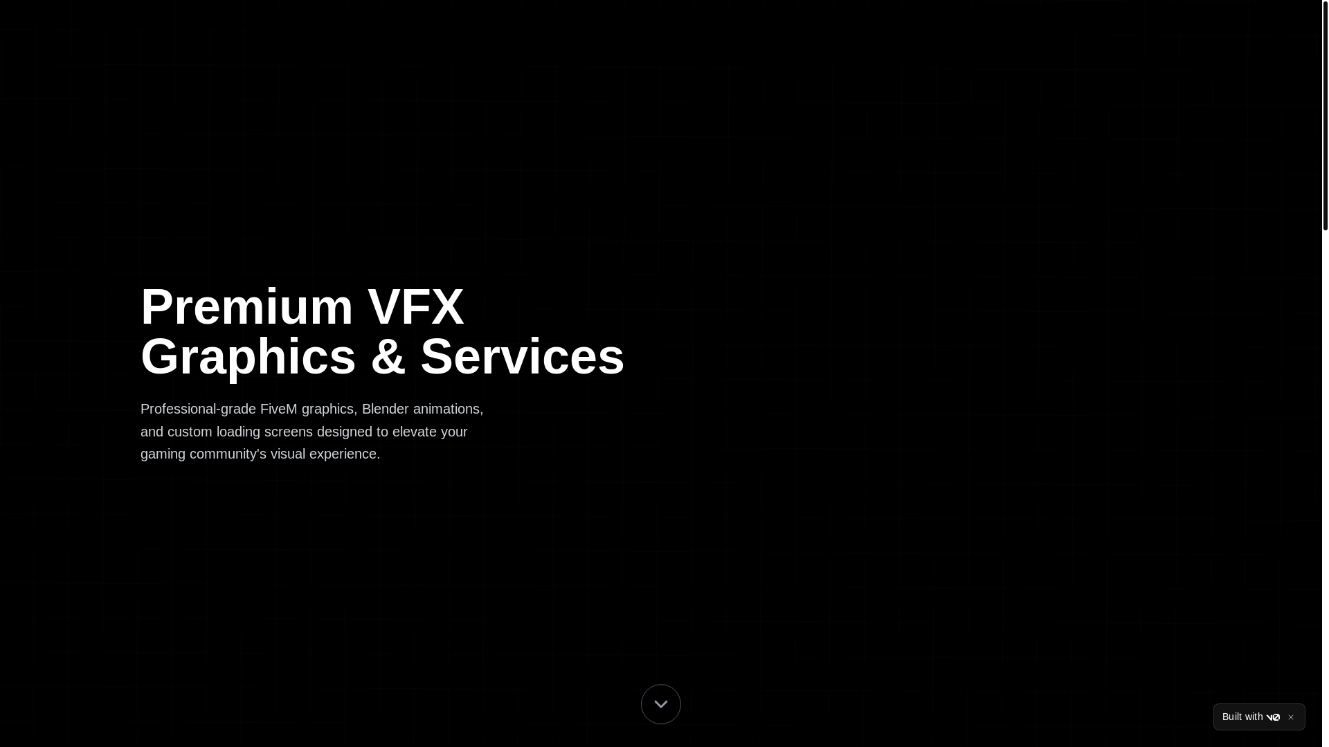 website screenshot of https://diamondstudios.space/