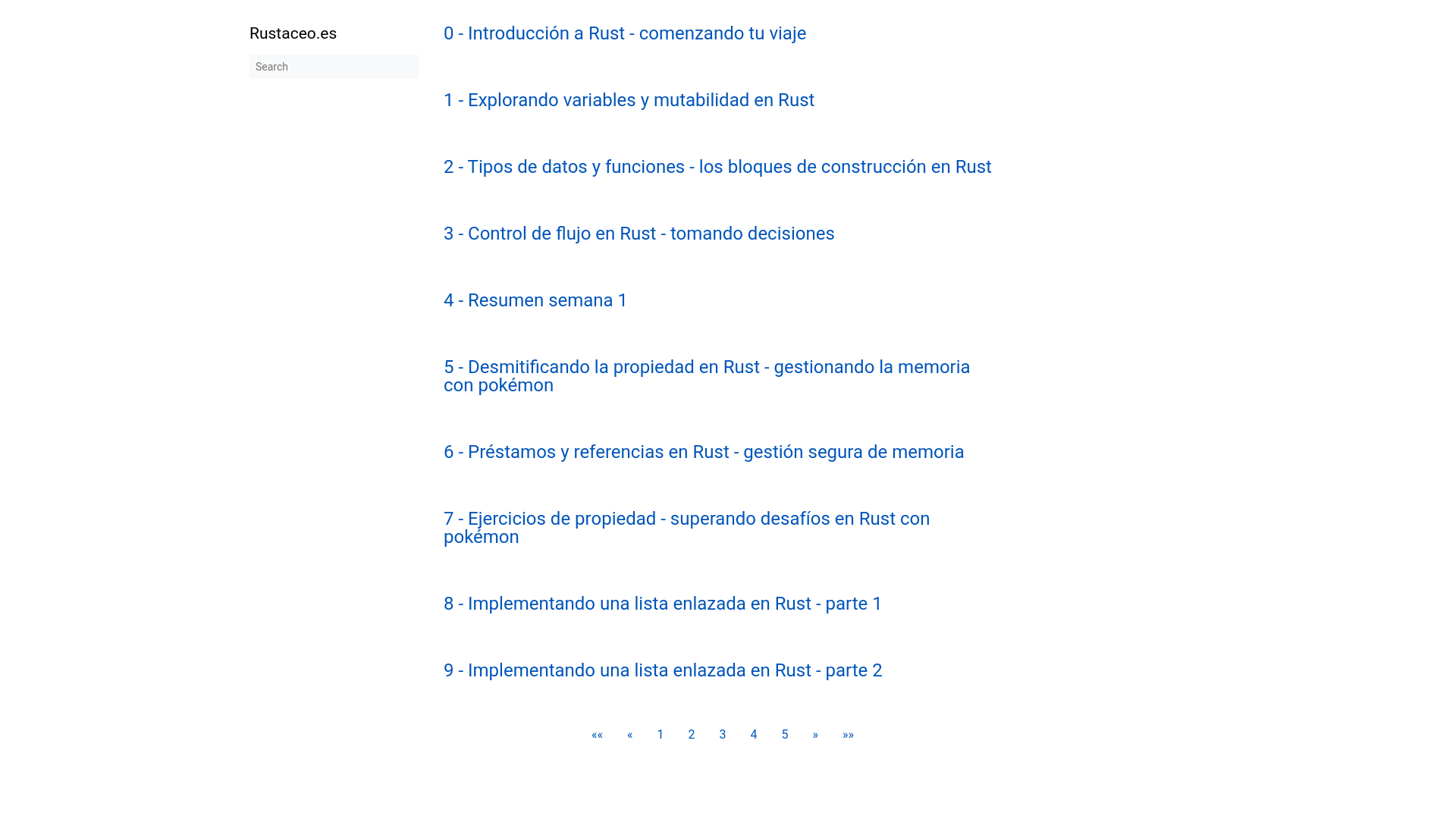 website screenshot of https://rustaceo.pages.dev/
