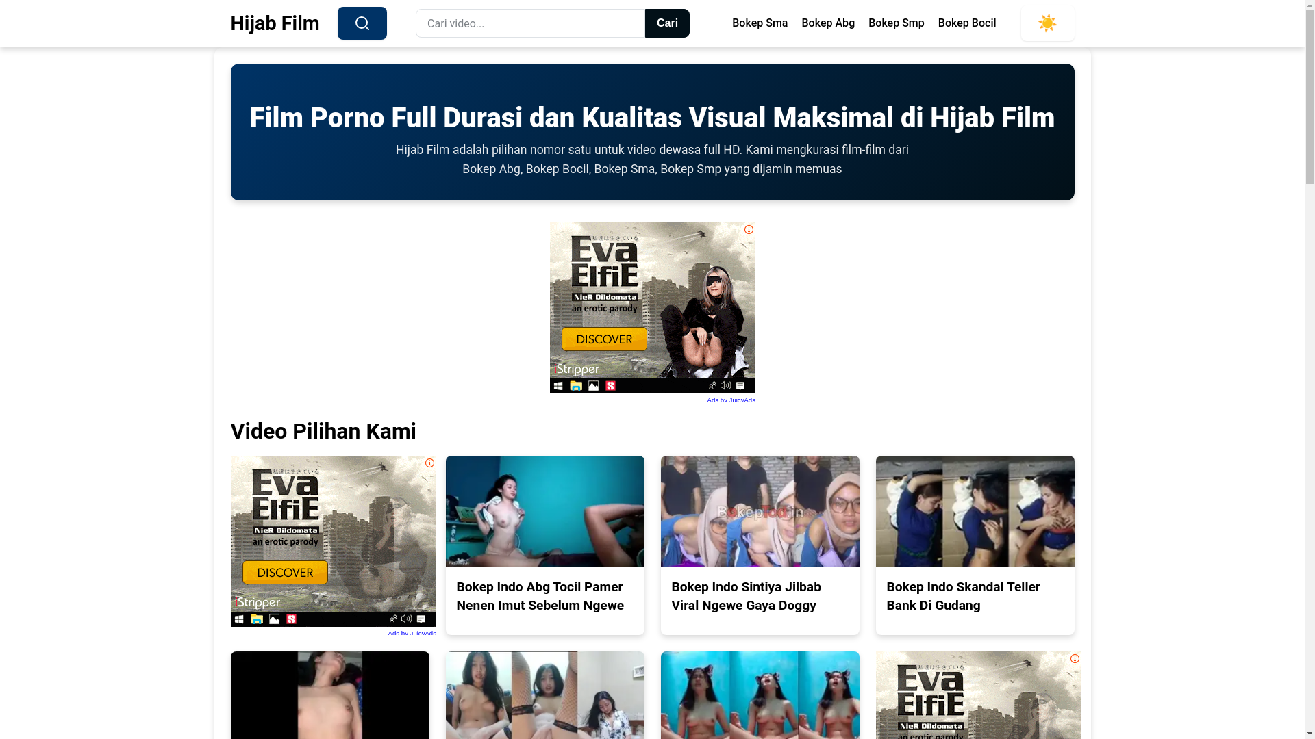 website screenshot of https://hijabfilm.pages.dev/