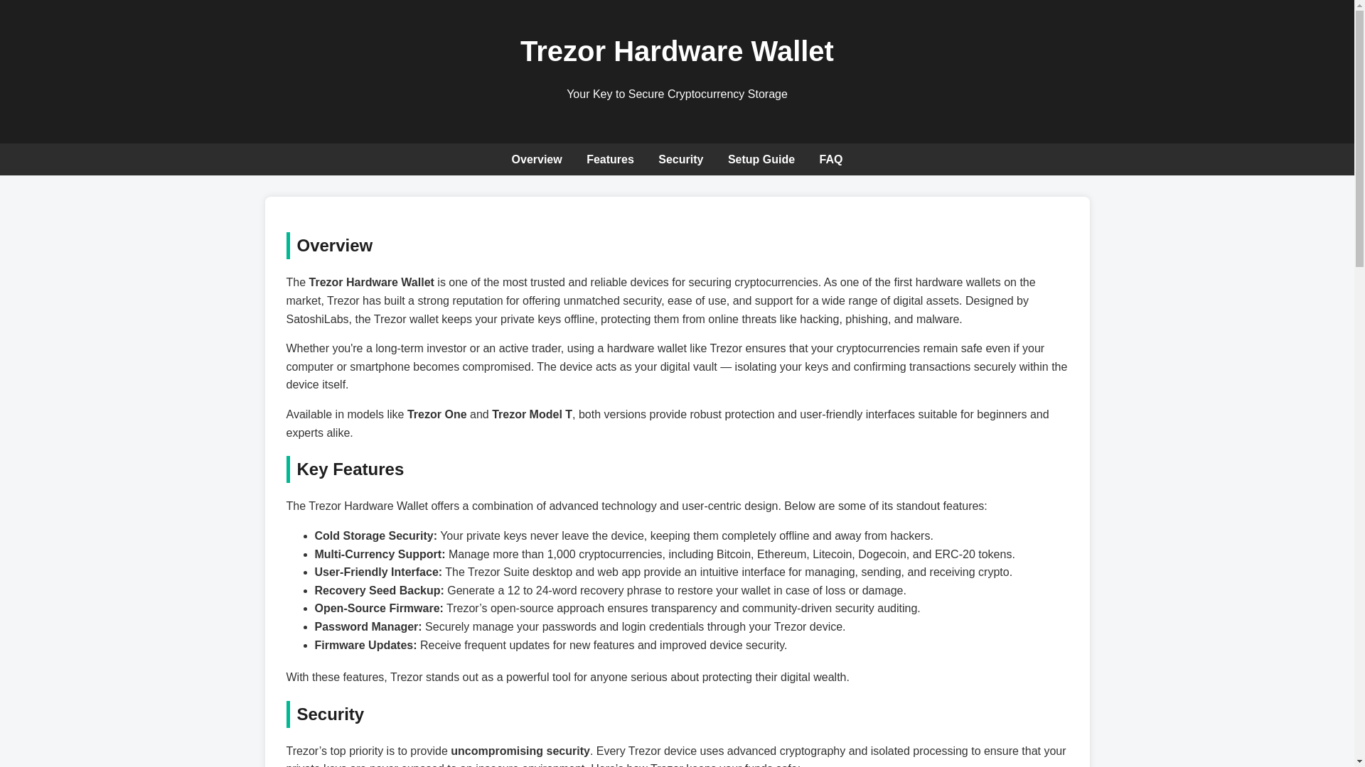 website screenshot of https://tzar-harrdware-walleet-en.pages.dev/