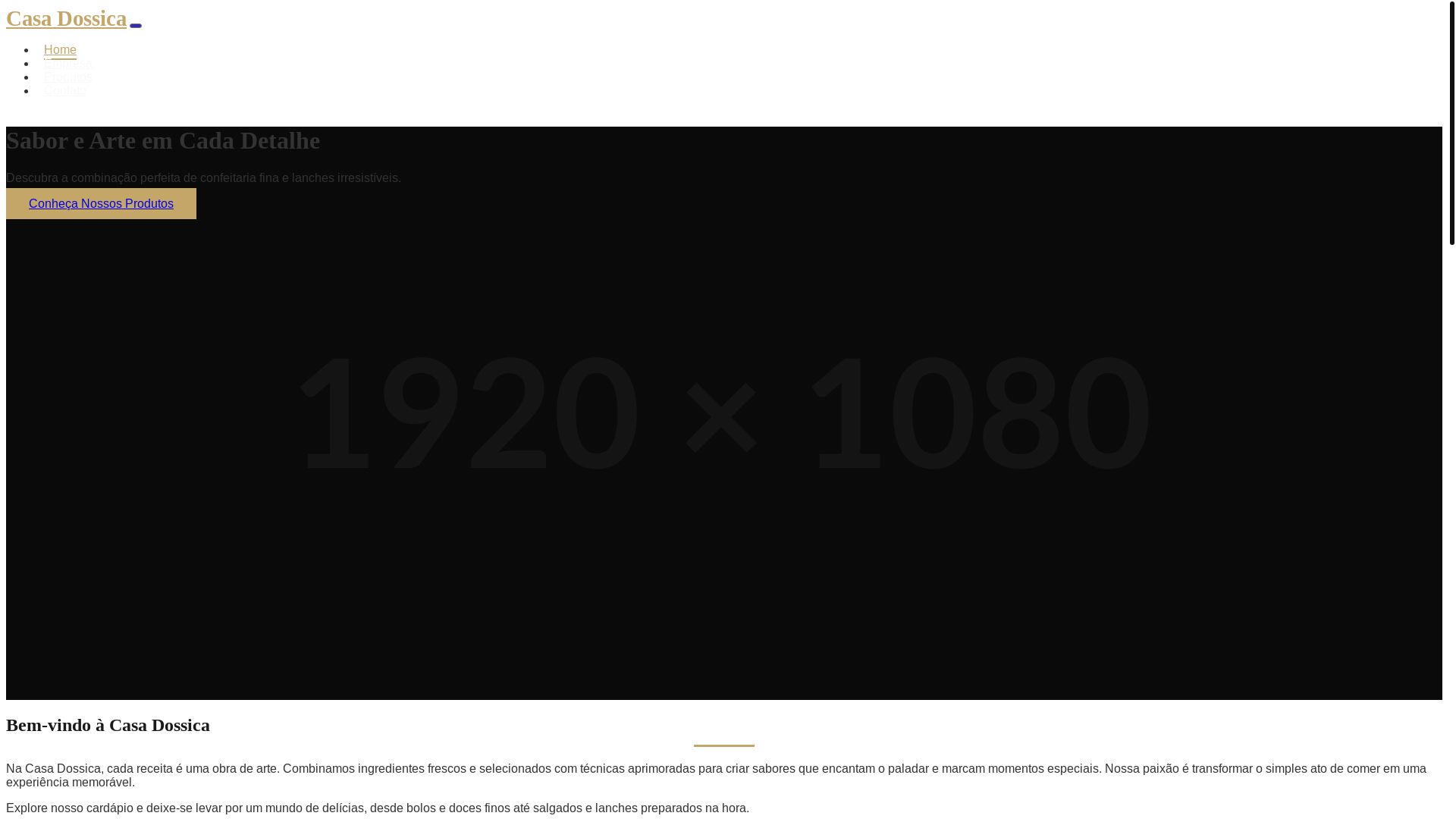 website screenshot of https://casadossica.com.br/