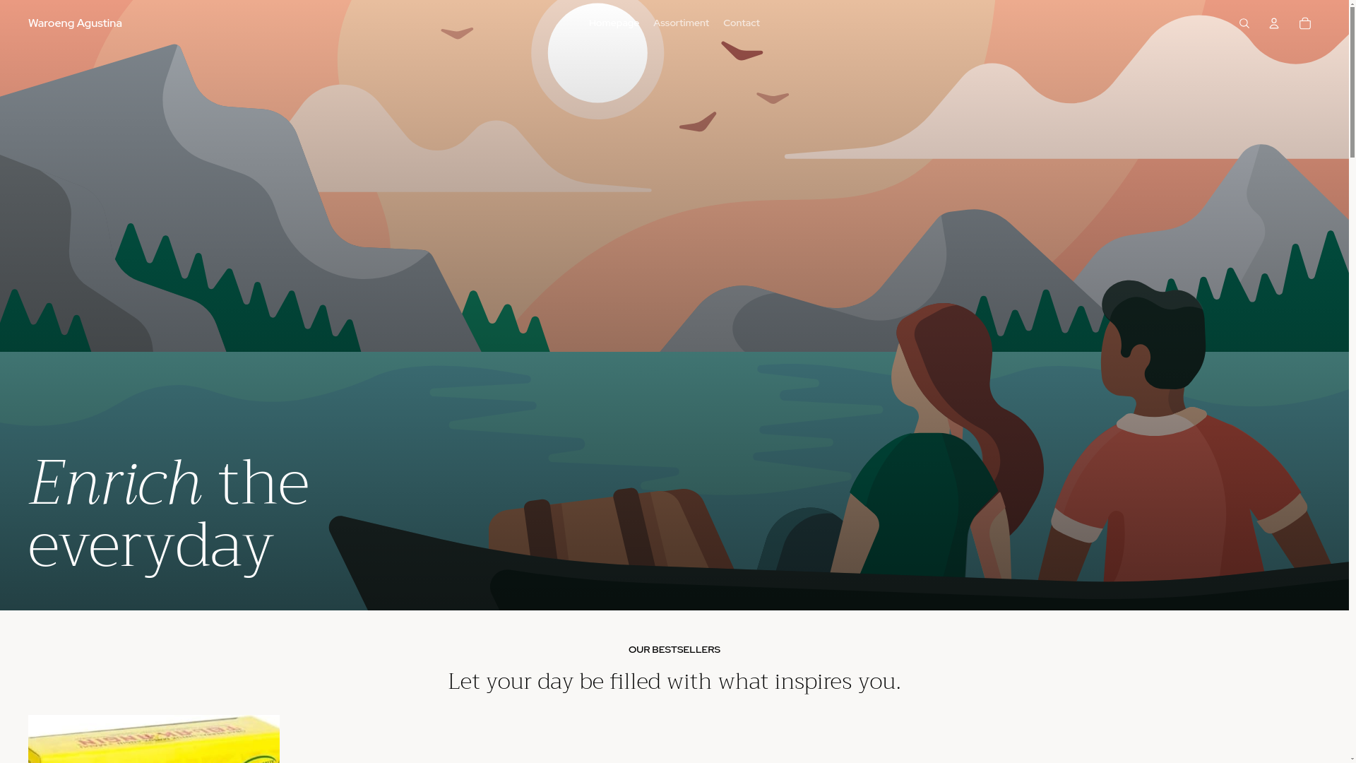 website screenshot of https://waroeng-agustina.com/