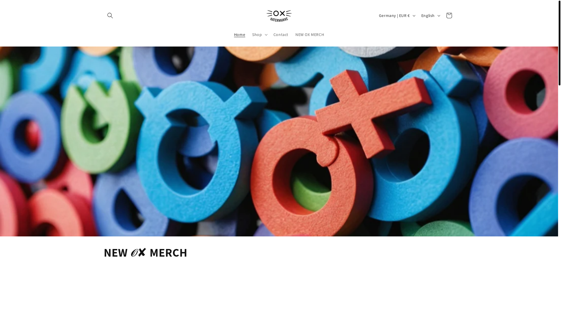 website screenshot of https://katermukkeshop.com/