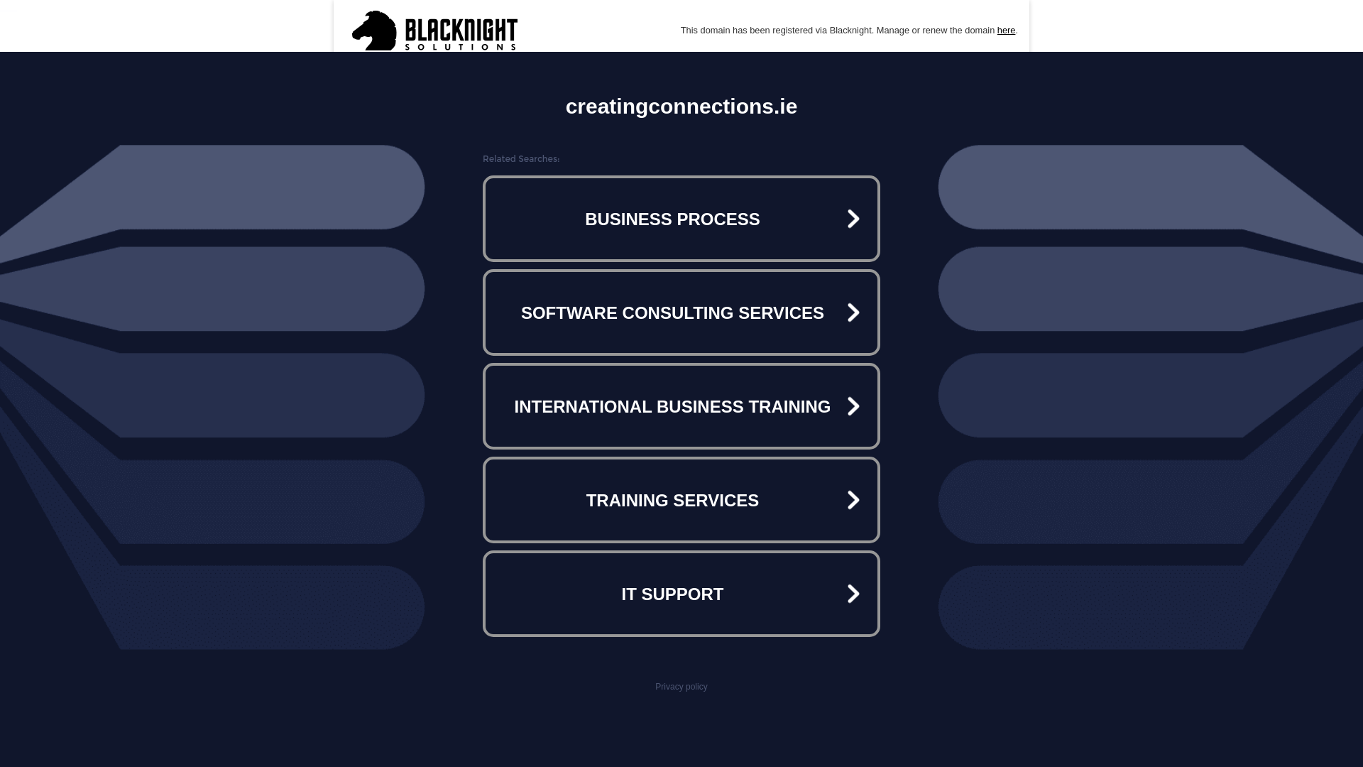website screenshot of https://creatingconnections.ie/