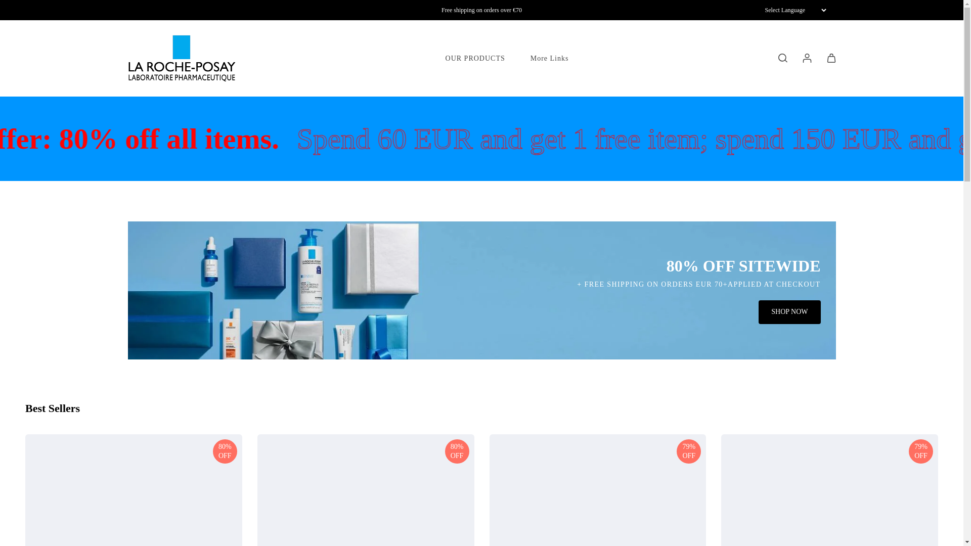 website screenshot of https://laroche-outletss.shop/