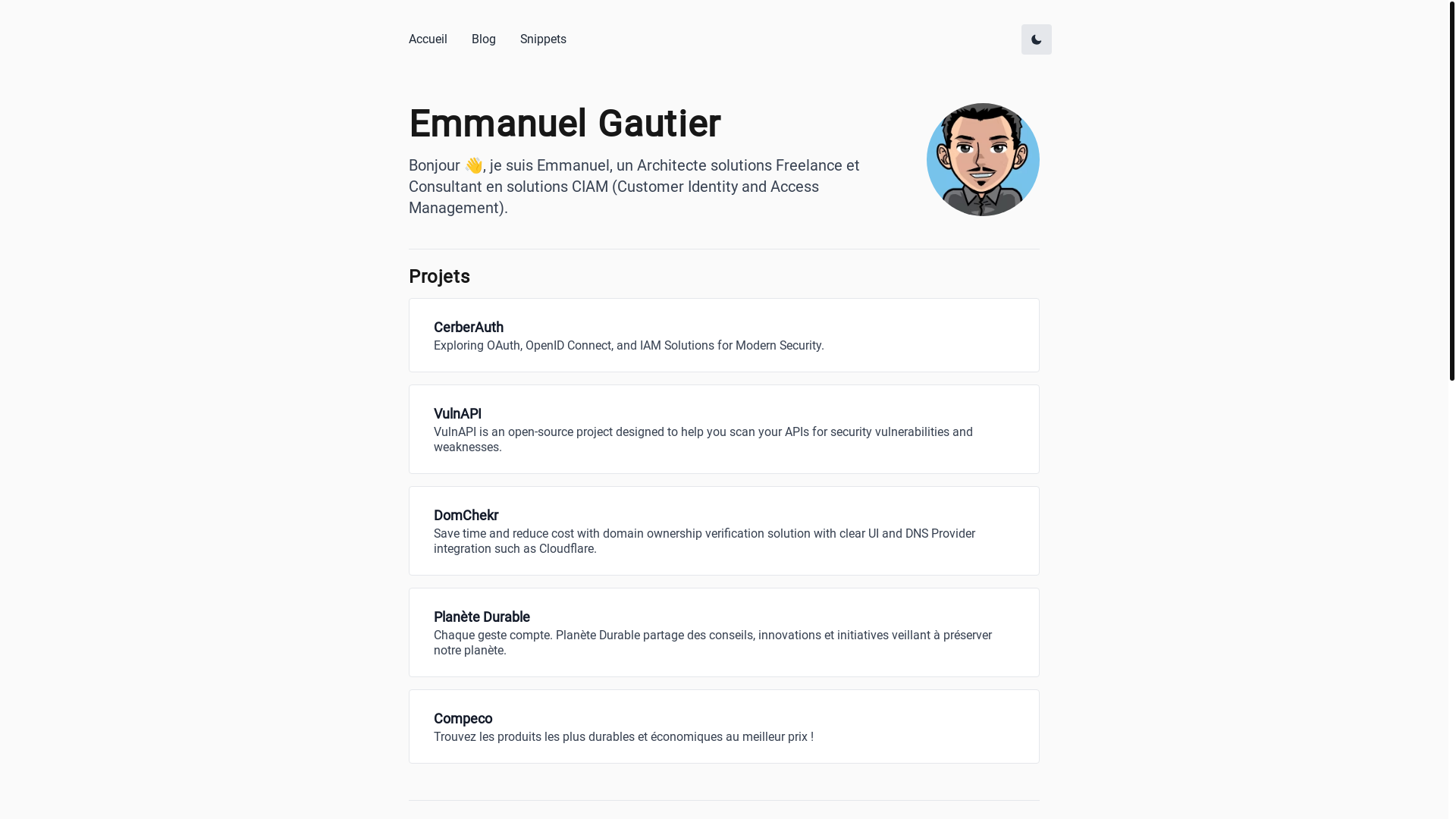 website screenshot of https://emmanuelgautier-fr.pages.dev/