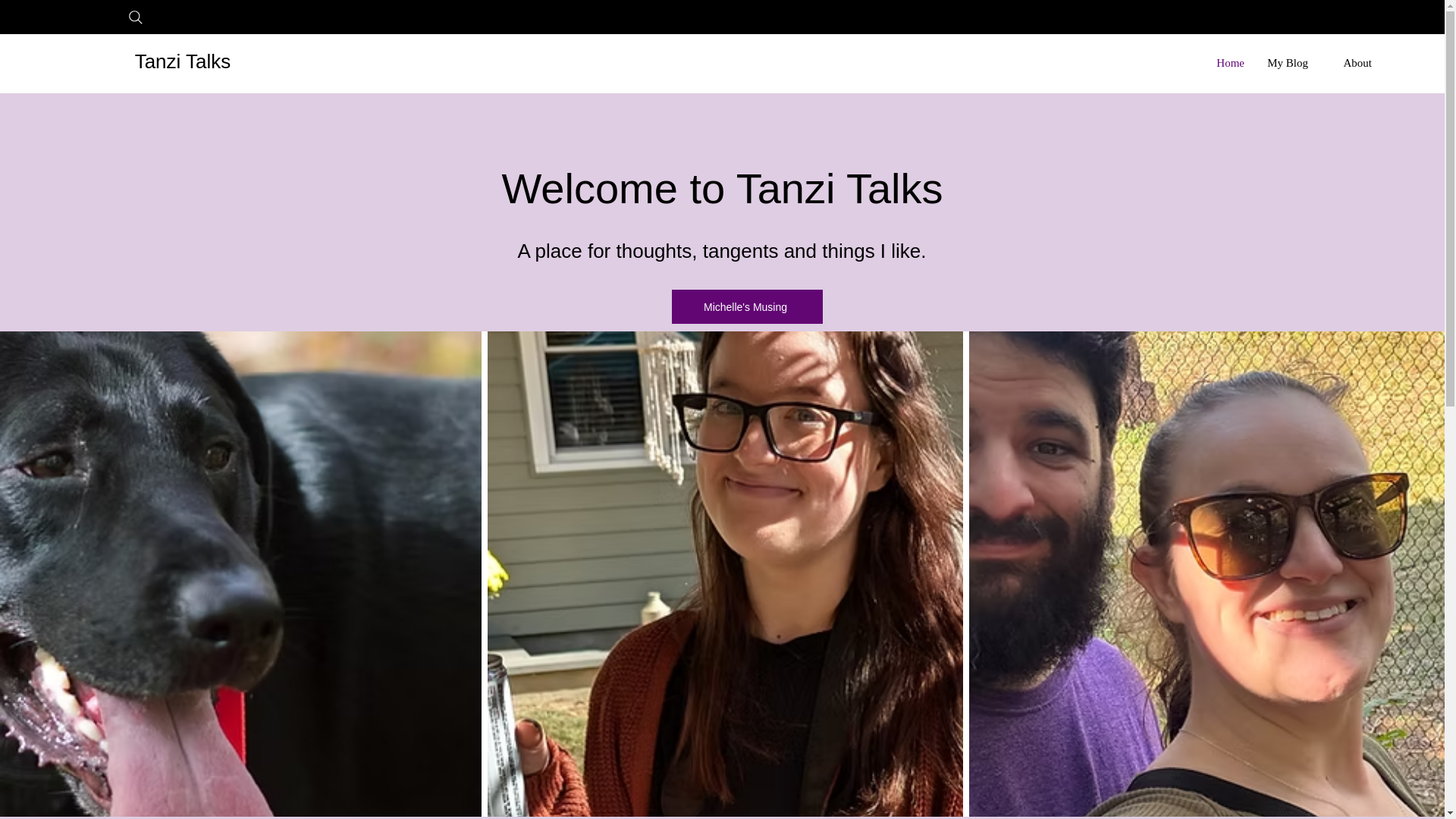website screenshot of https://tanzitalks.com/