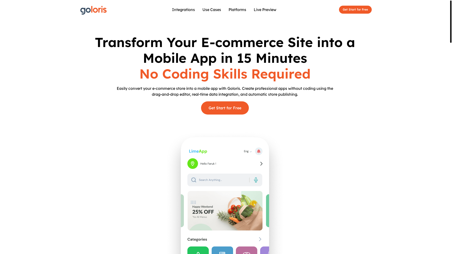 website screenshot of https://limeapp-landing.pages.dev/