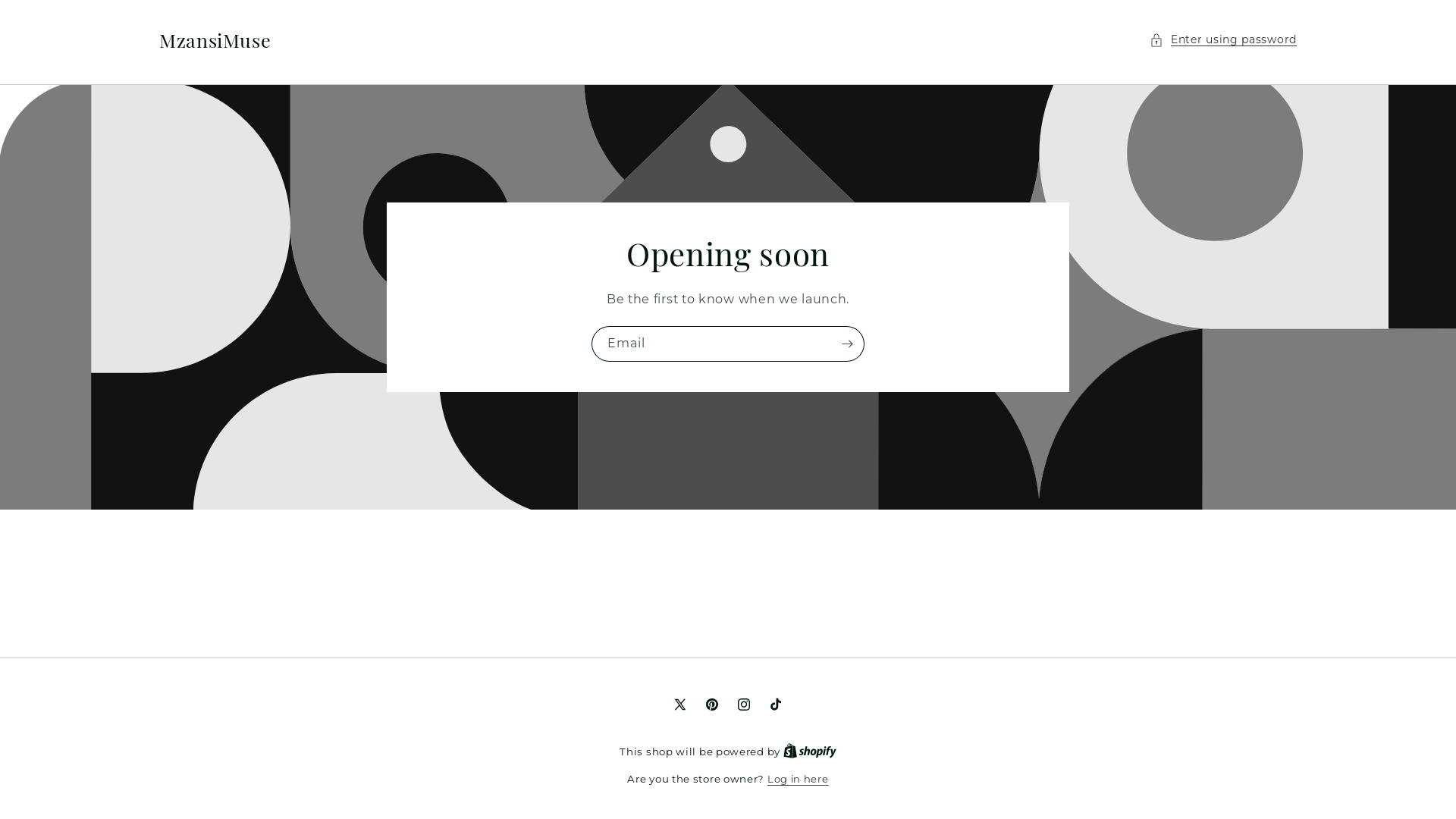 website screenshot of https://mzansimuse.com/