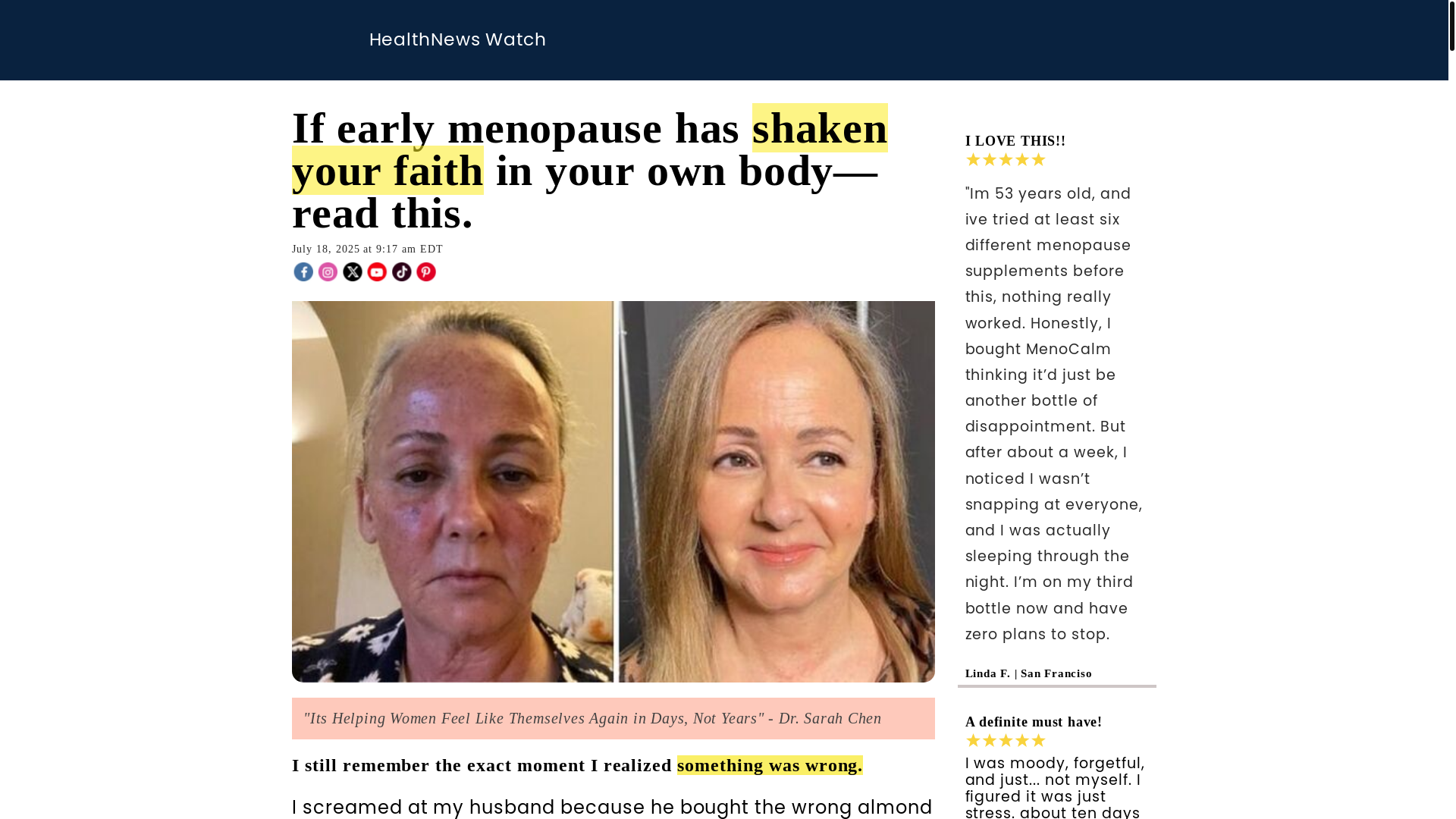 website screenshot of https://truefemlabs.com/