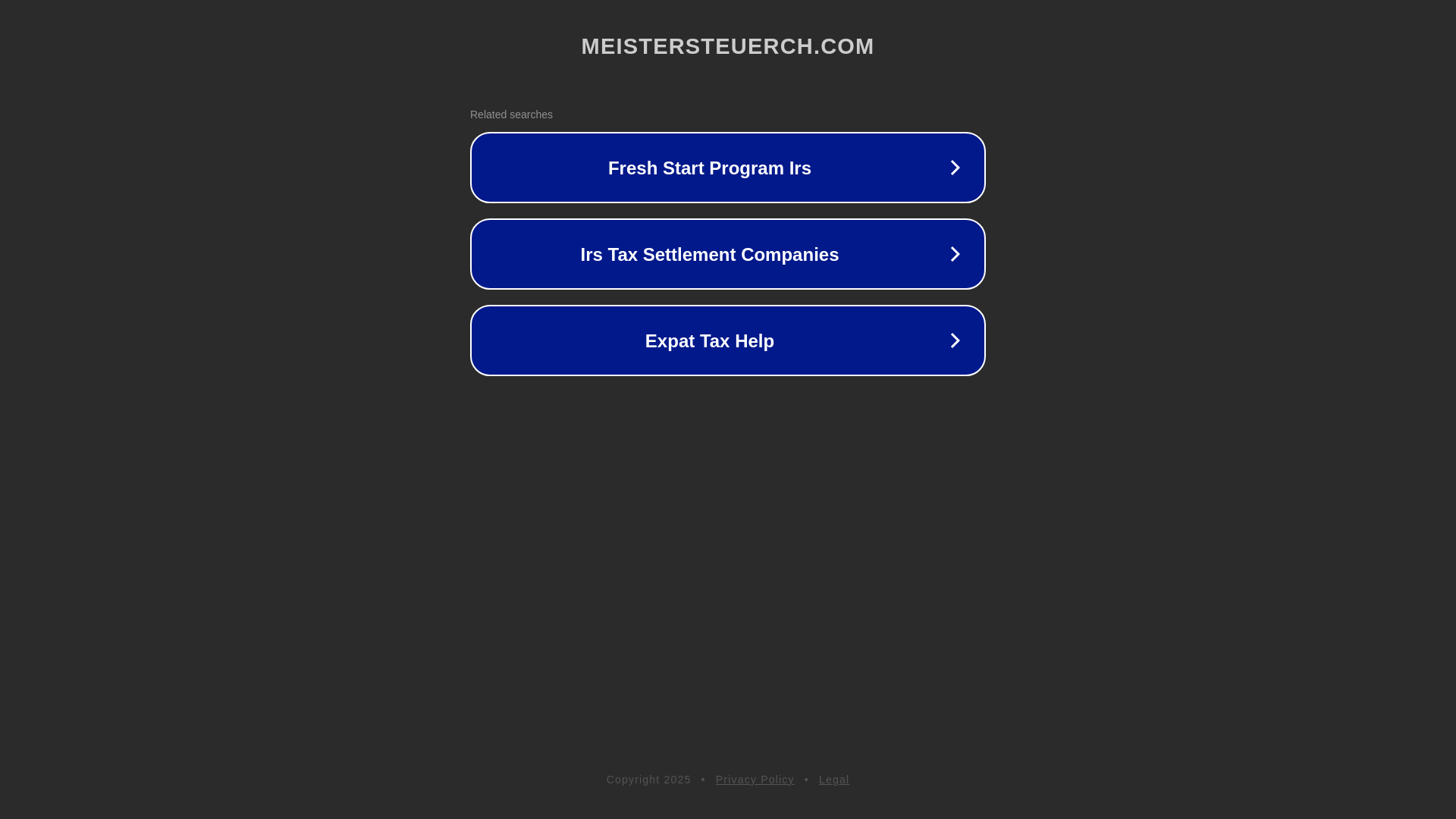 website screenshot of https://meistersteuerch.com/