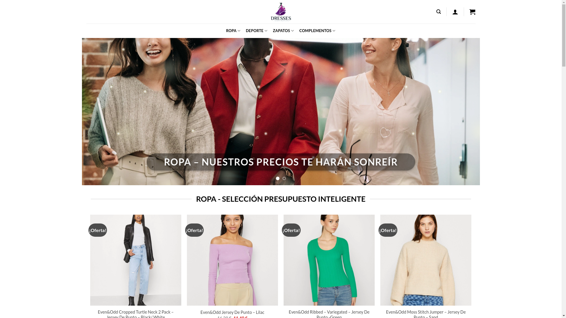 website screenshot of https://evenoddoferta.com/