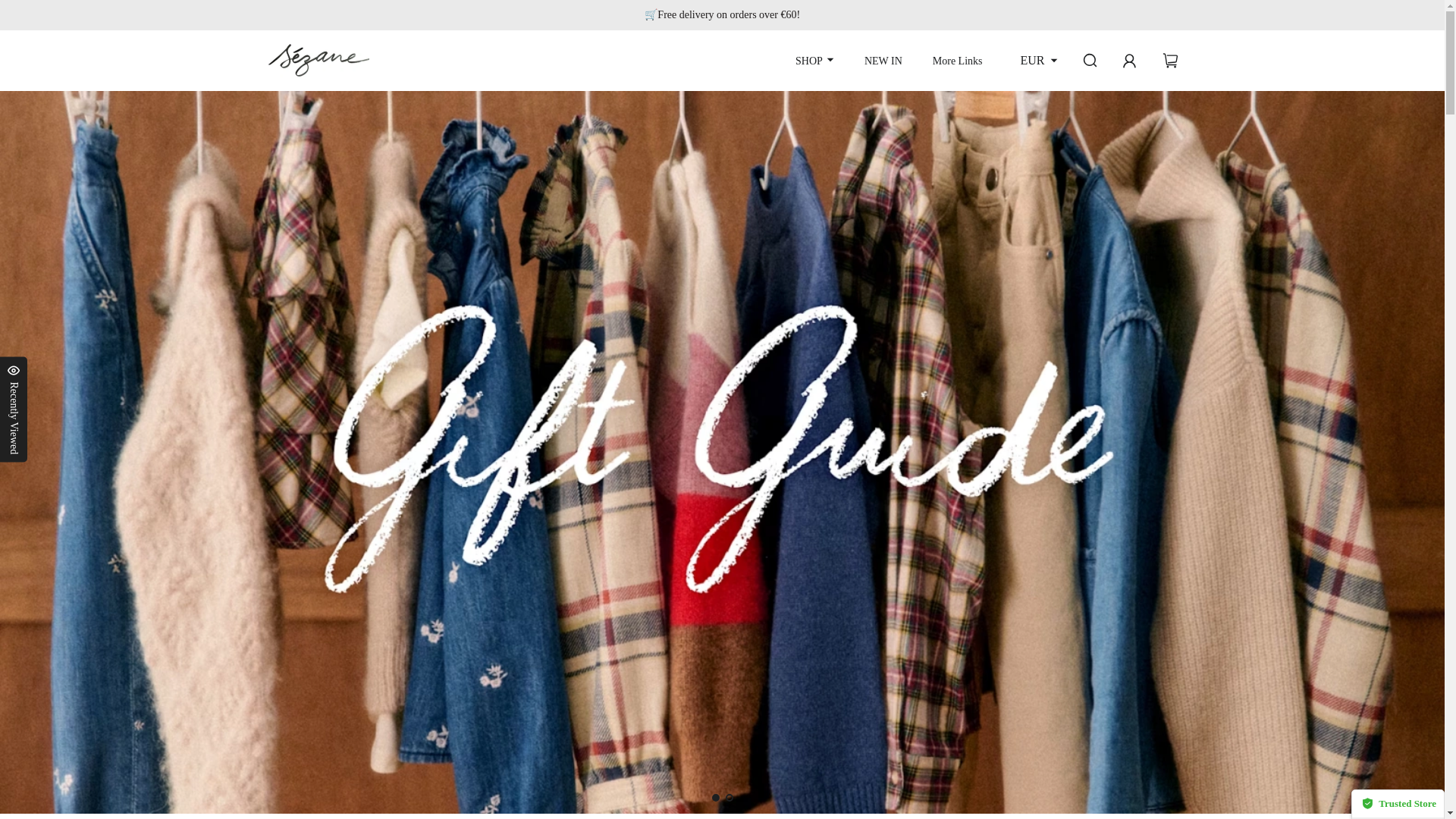 website screenshot of https://sezaneu.com/