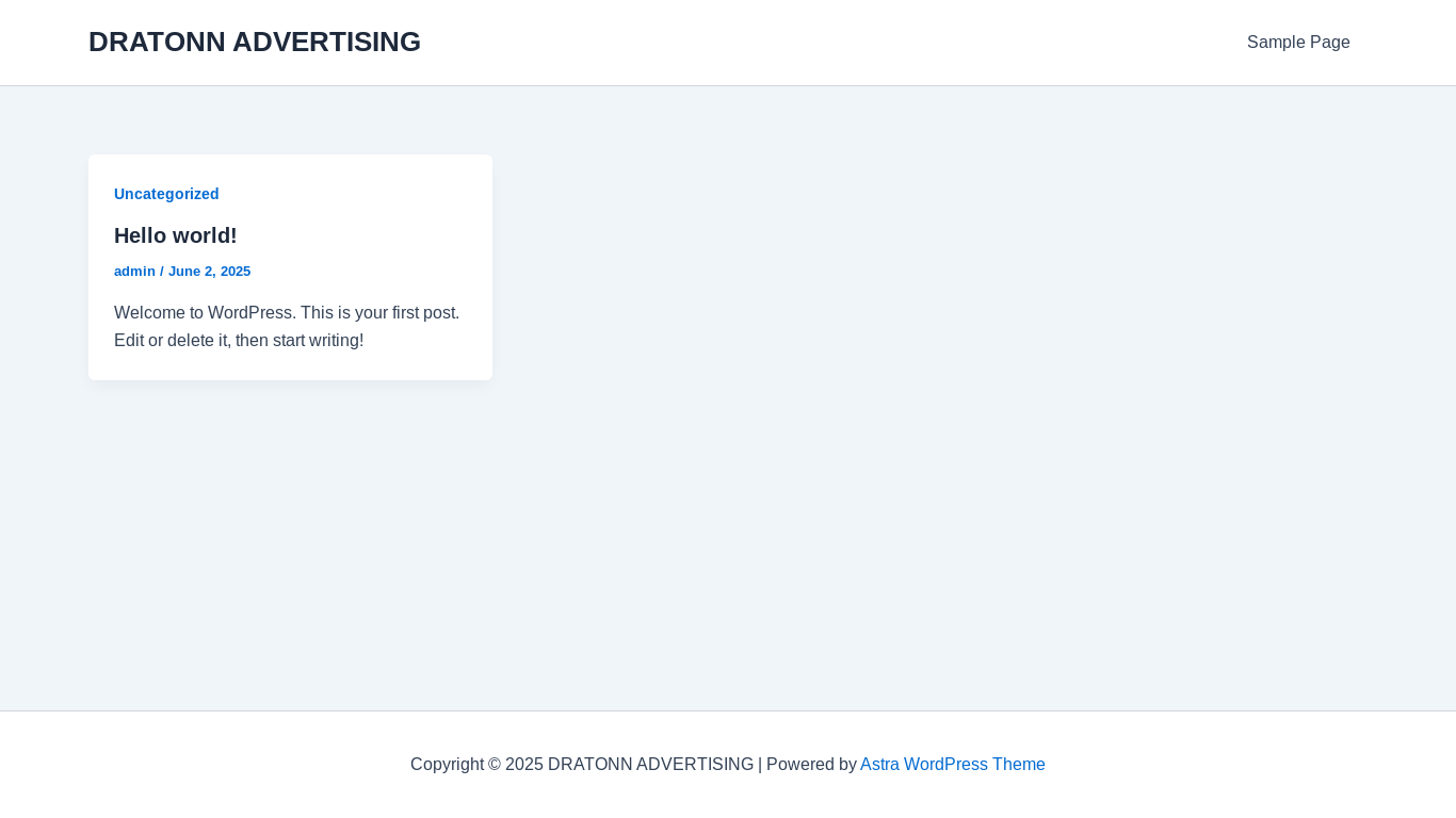 website screenshot of https://dratonn.com/