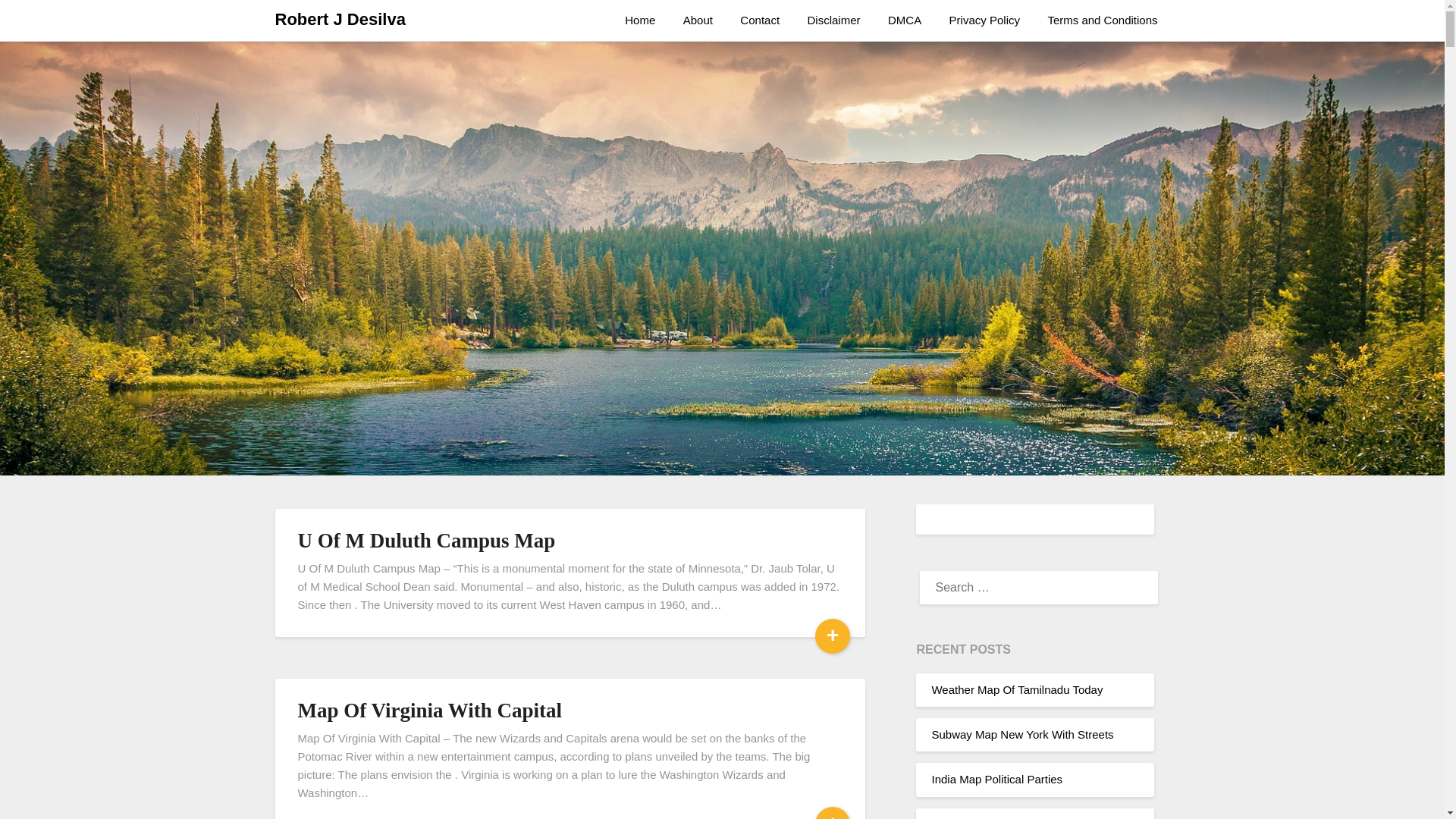 website screenshot of https://robertjdesilvan.pages.dev/