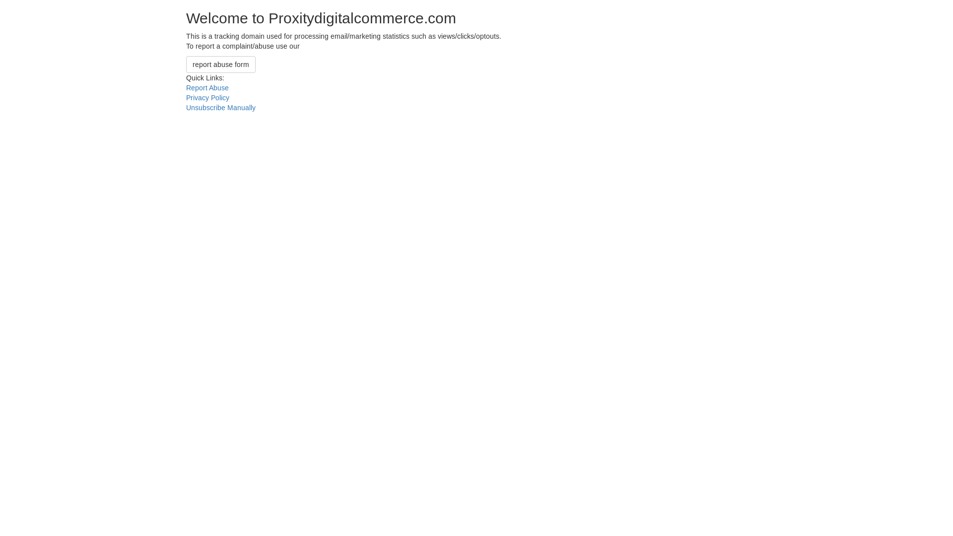 website screenshot of https://proxitydigitalcommerce.com/