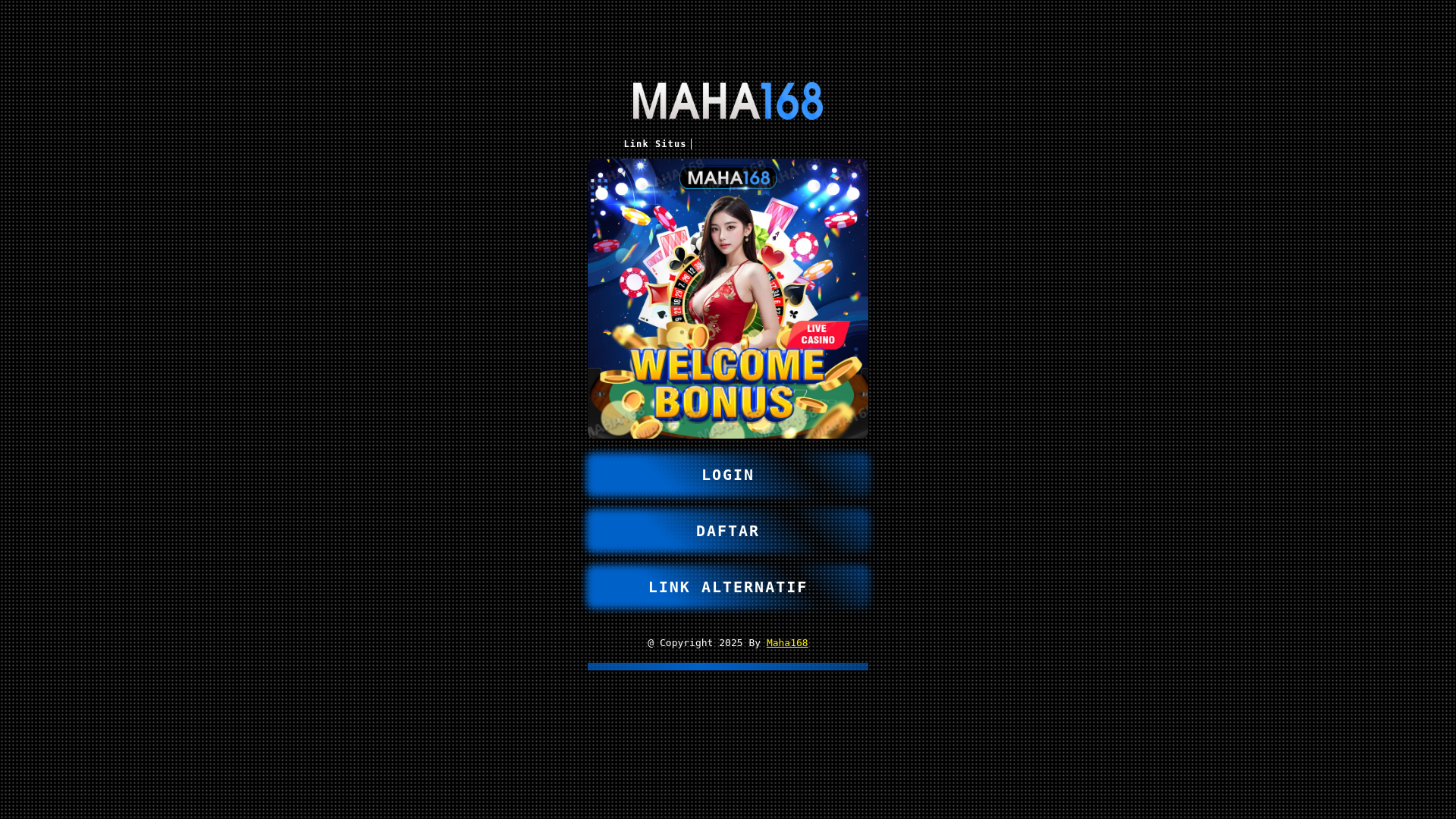 website screenshot of https://agencasinomaha168.pages.dev/