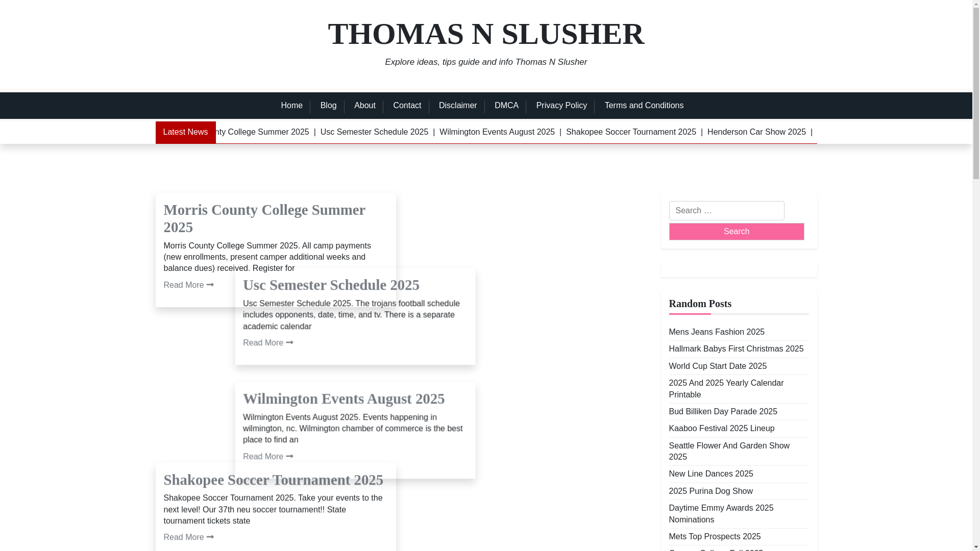 website screenshot of https://thomasnslushert.pages.dev/
