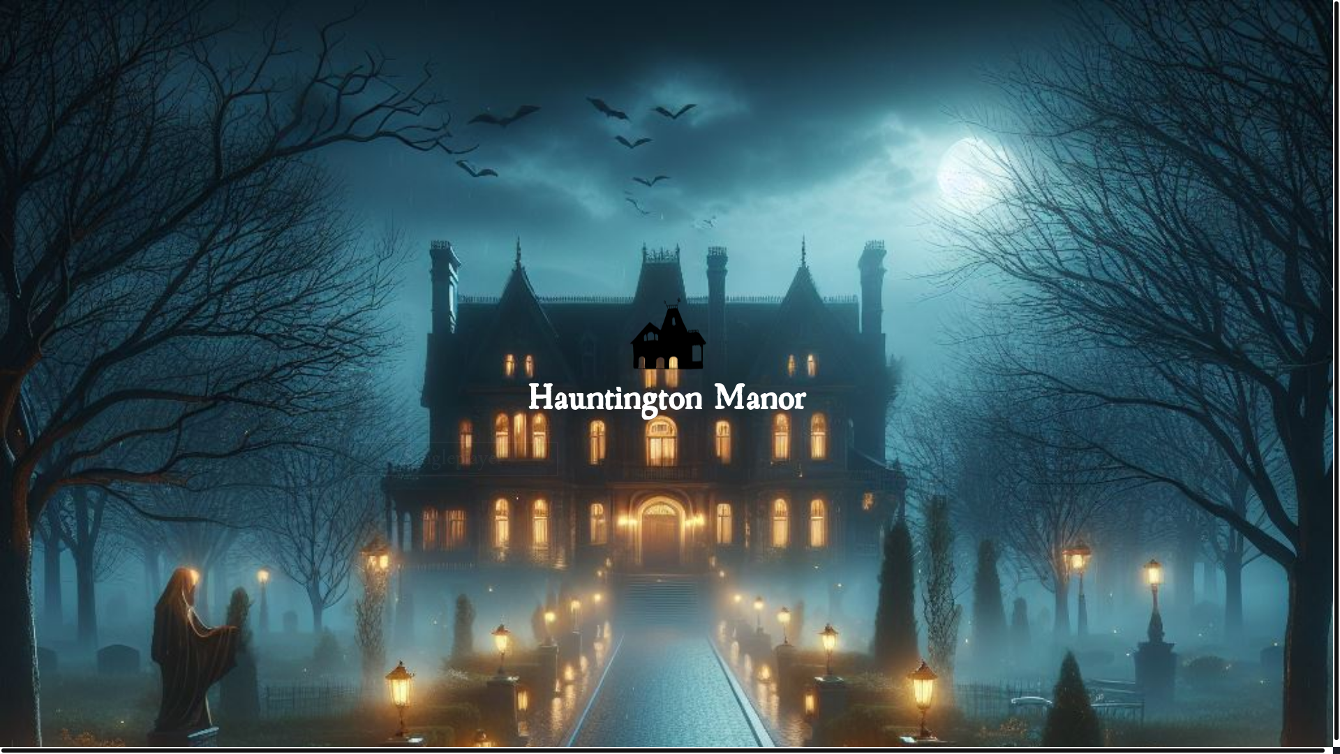 website screenshot of https://hauntington-manor.pages.dev/