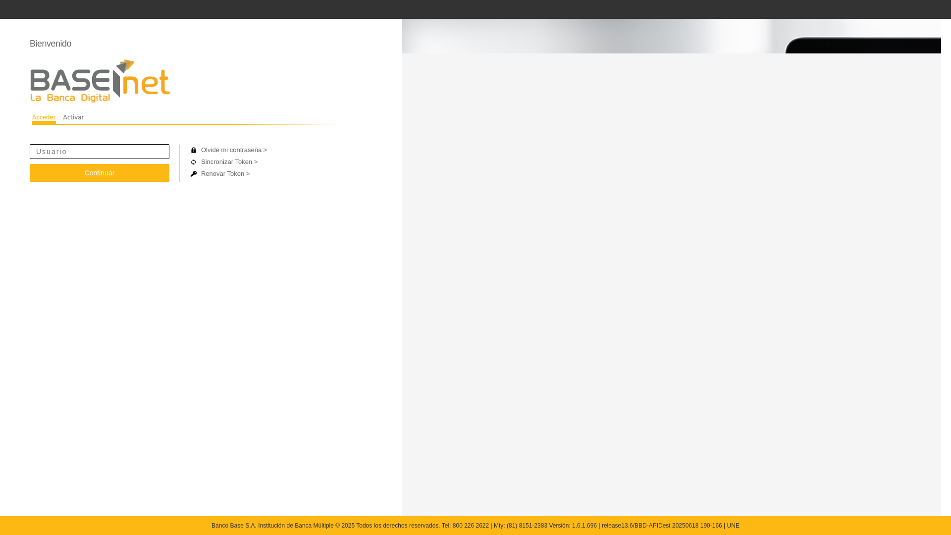 website screenshot of https://bncobaseinet.com/