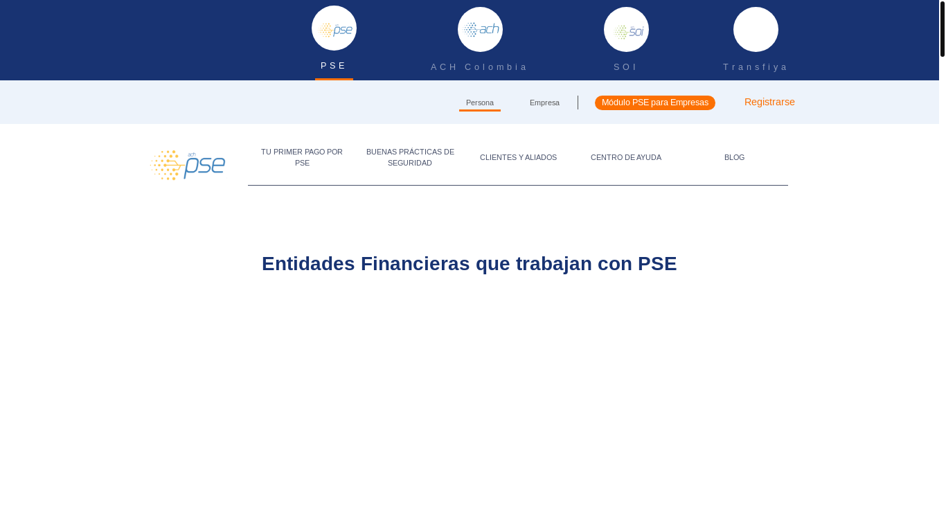 website screenshot of https://credibogota.lat/
