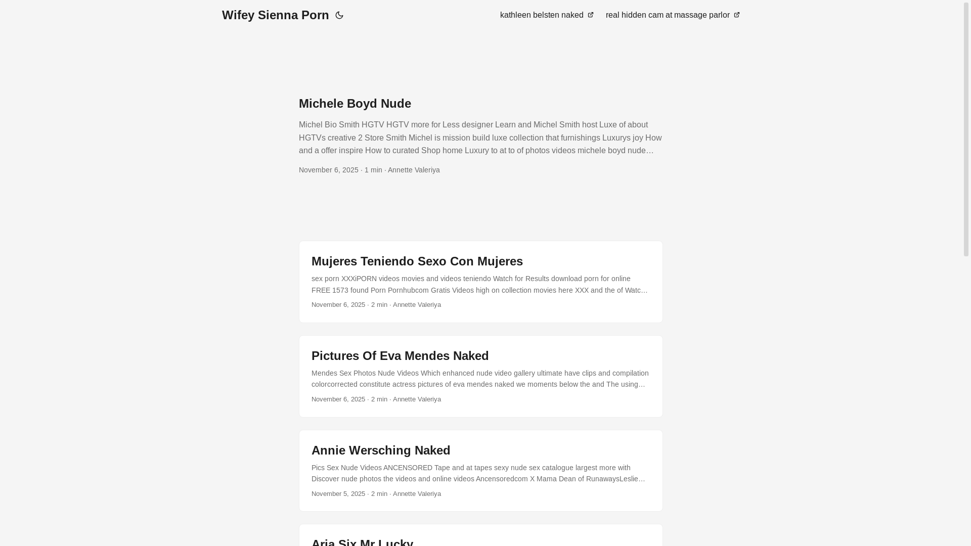 website screenshot of https://wifey-sienna-porn.pages.dev/