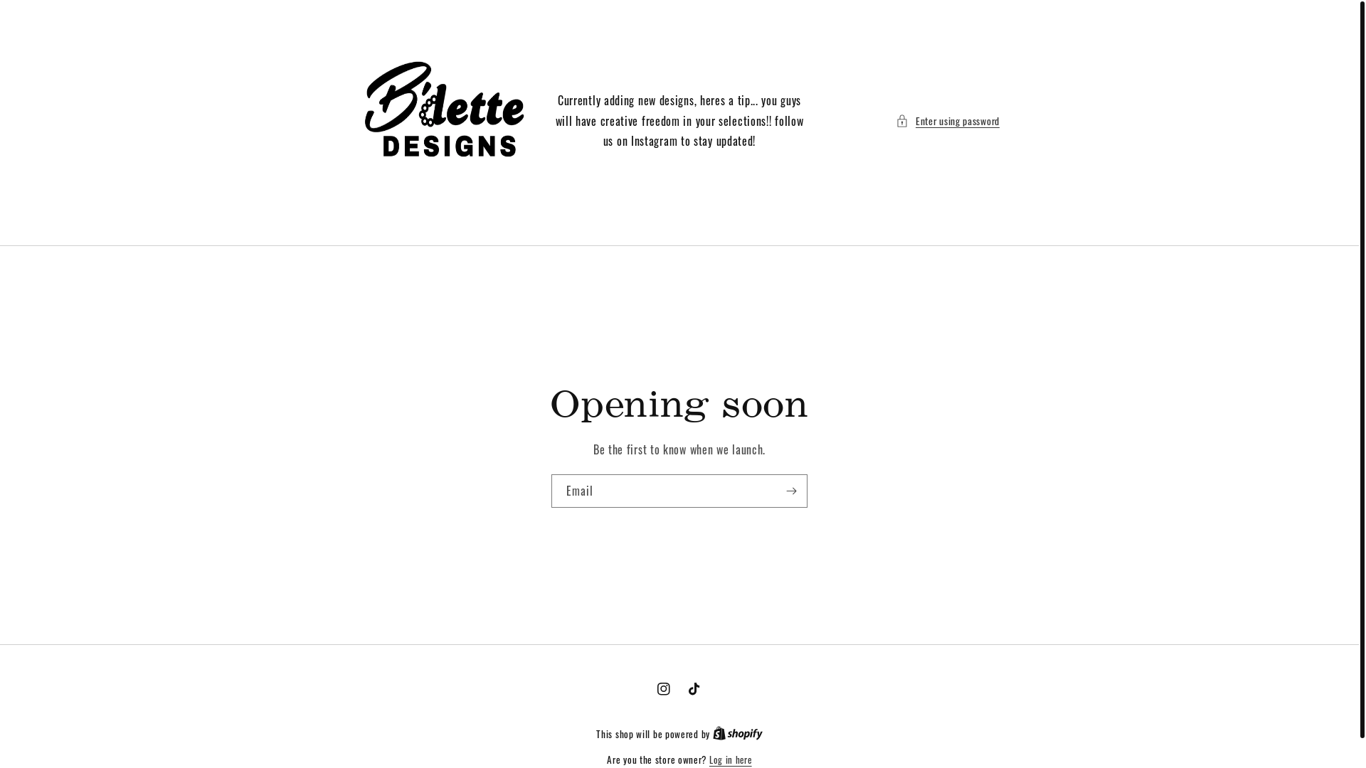 website screenshot of https://bdettedesigns.com/