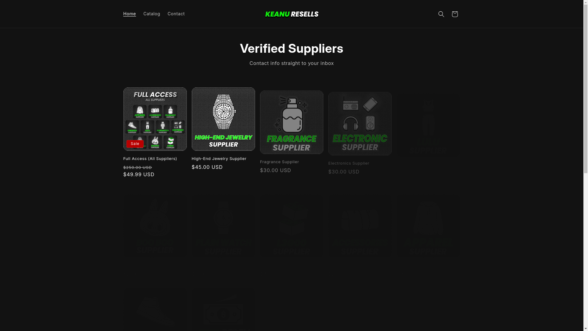 website screenshot of https://keanuplug.com/