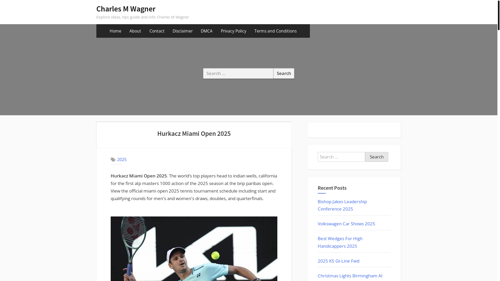 website screenshot of https://charlesmwagnerj.pages.dev/