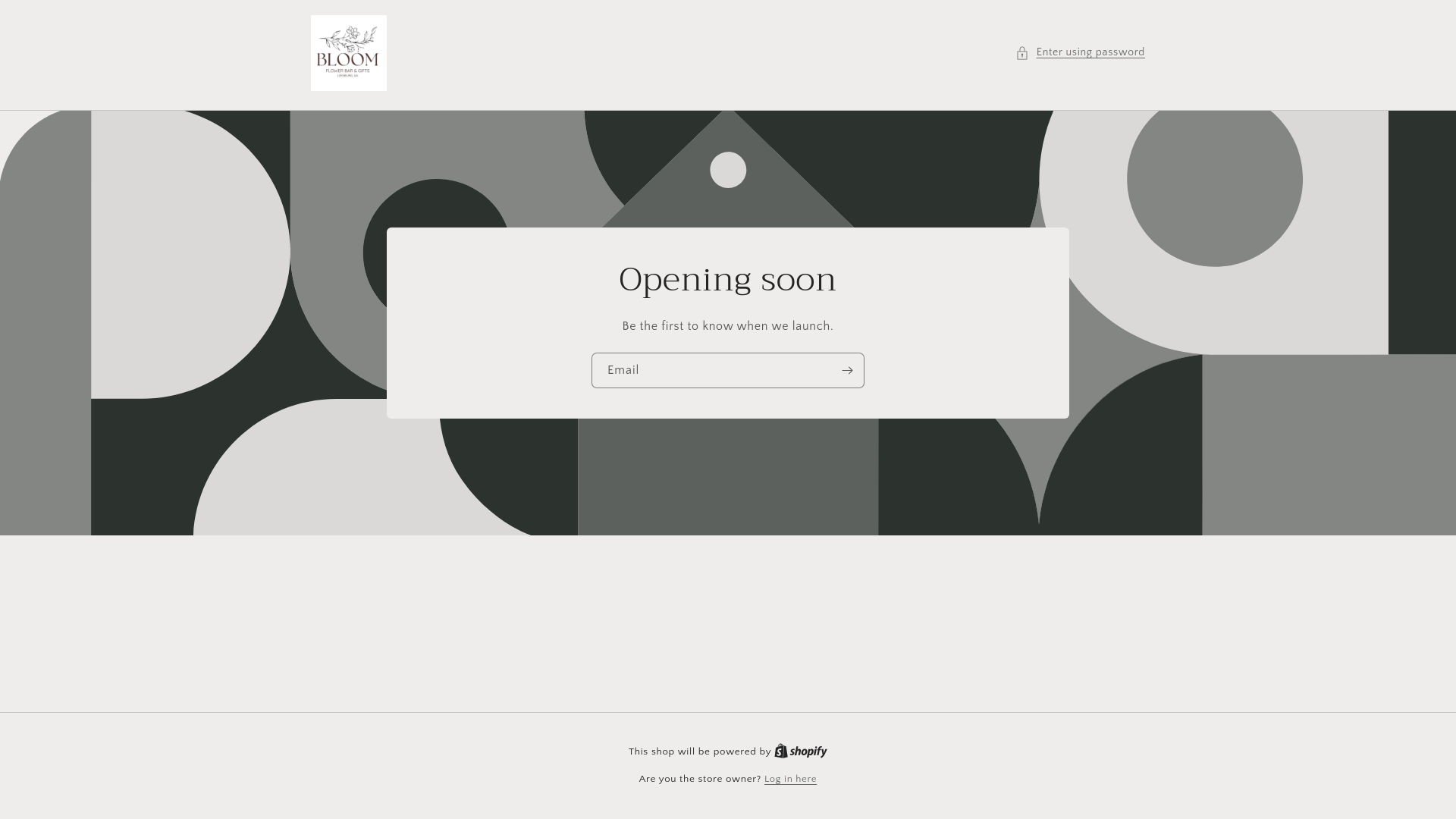 website screenshot of https://bloomflowerbarandgifts.com/