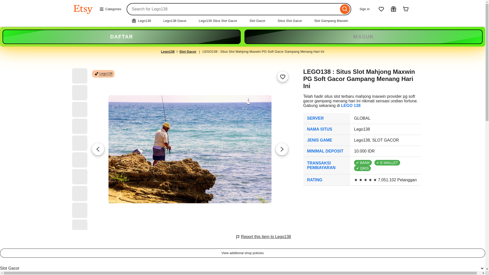 website screenshot of https://lego138scatter.com