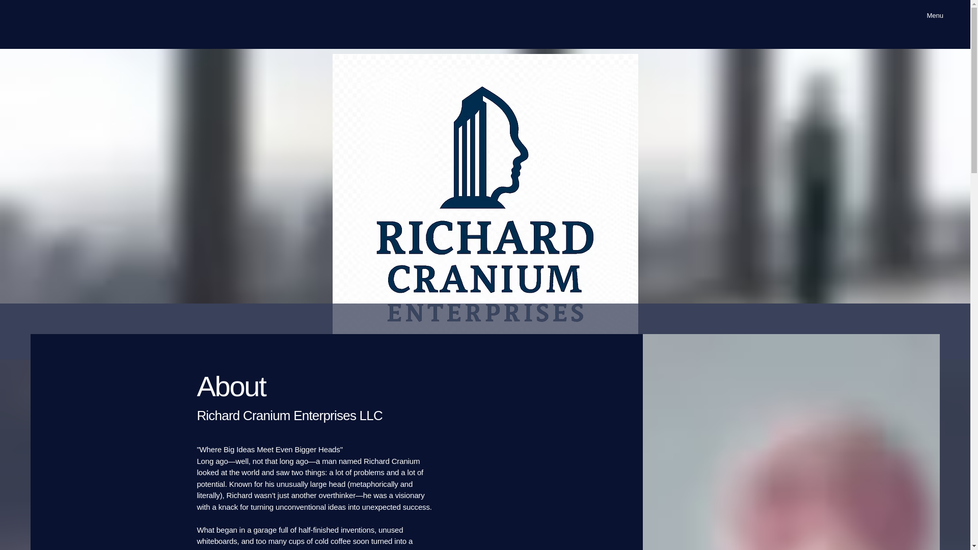 website screenshot of https://richardcranium.info/