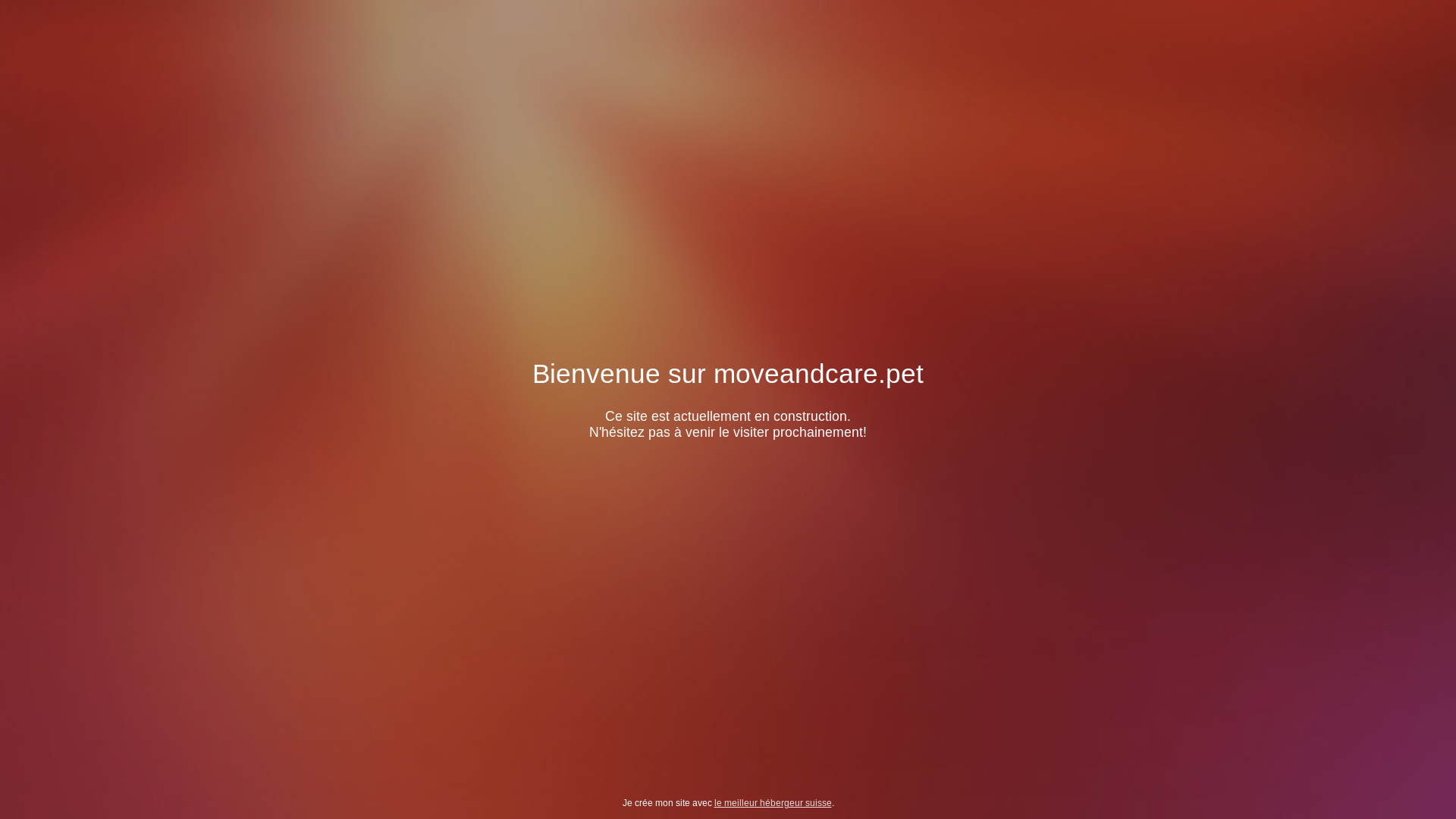 website screenshot of https://moveandcare.pet/