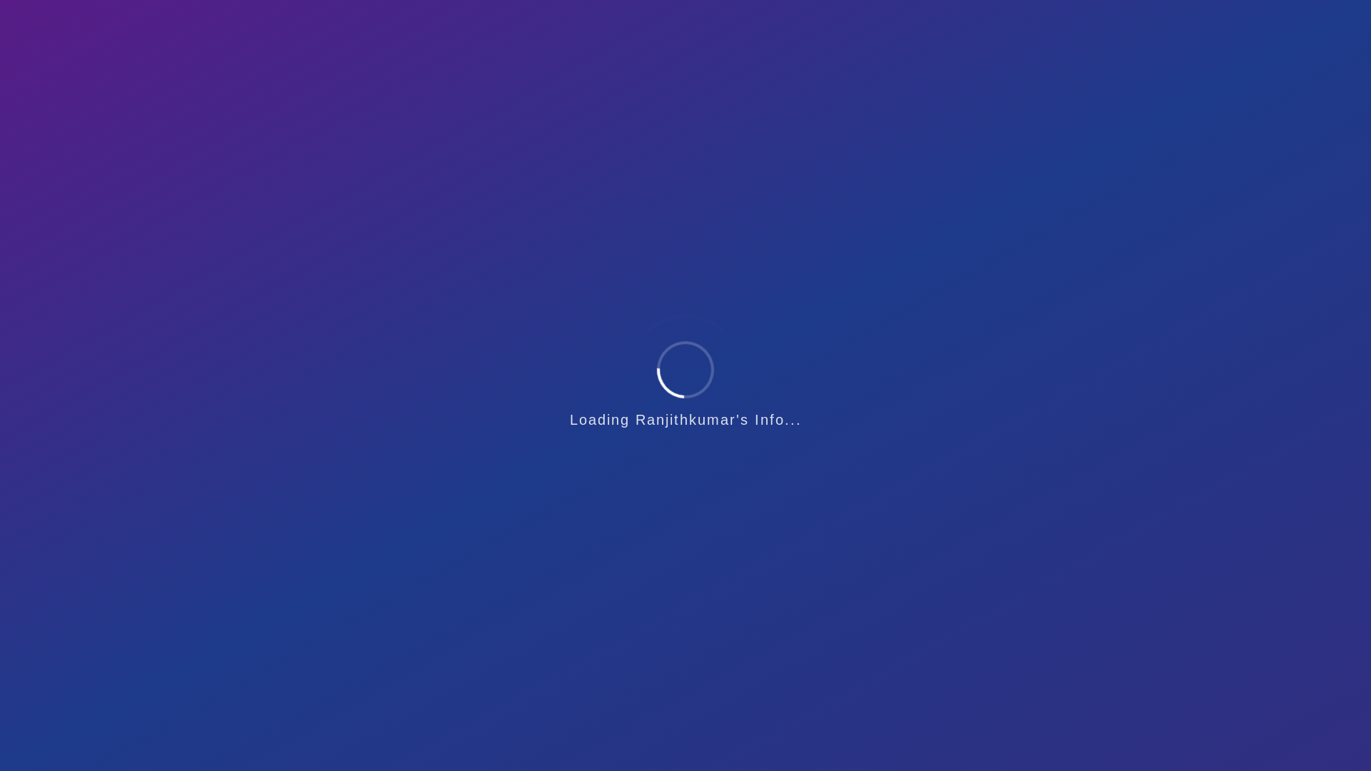 website screenshot of https://ranjithkumar-info.pages.dev/