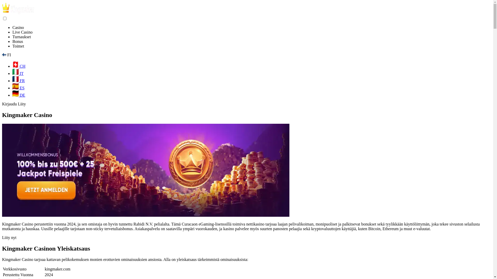 website screenshot of https://kingmakercasino-fi-1893.pages.dev/