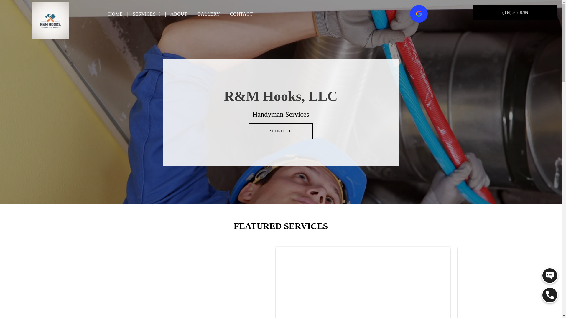 website screenshot of https://rnmhooksllc.com/