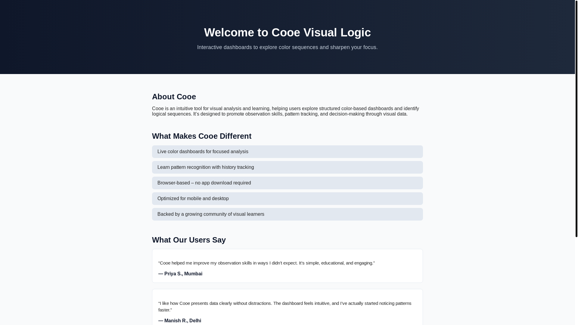 website screenshot of https://cooe1.co.in/