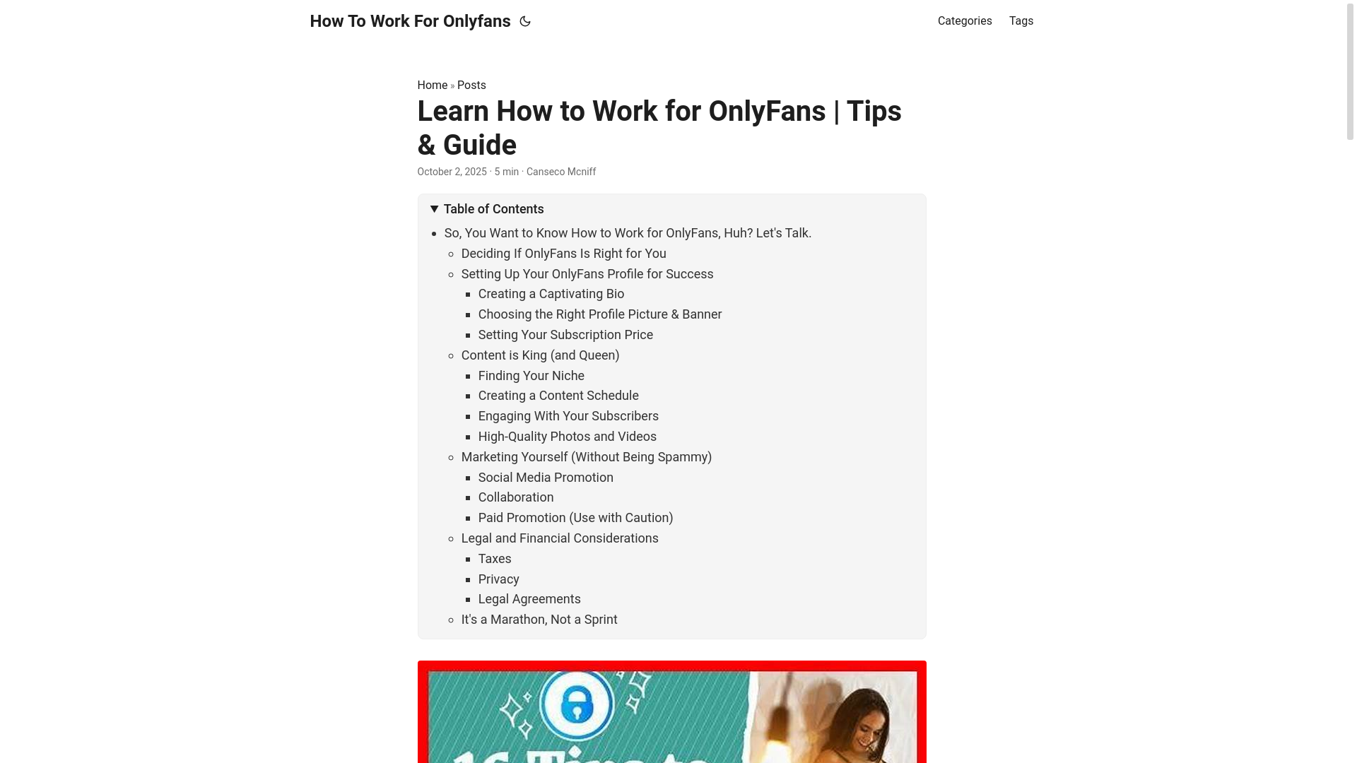 website screenshot of https://how-to-work-for-onlyfans.pages.dev/