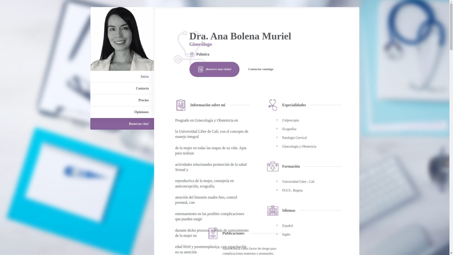website screenshot of https://drabolenasaludfemenina.com/