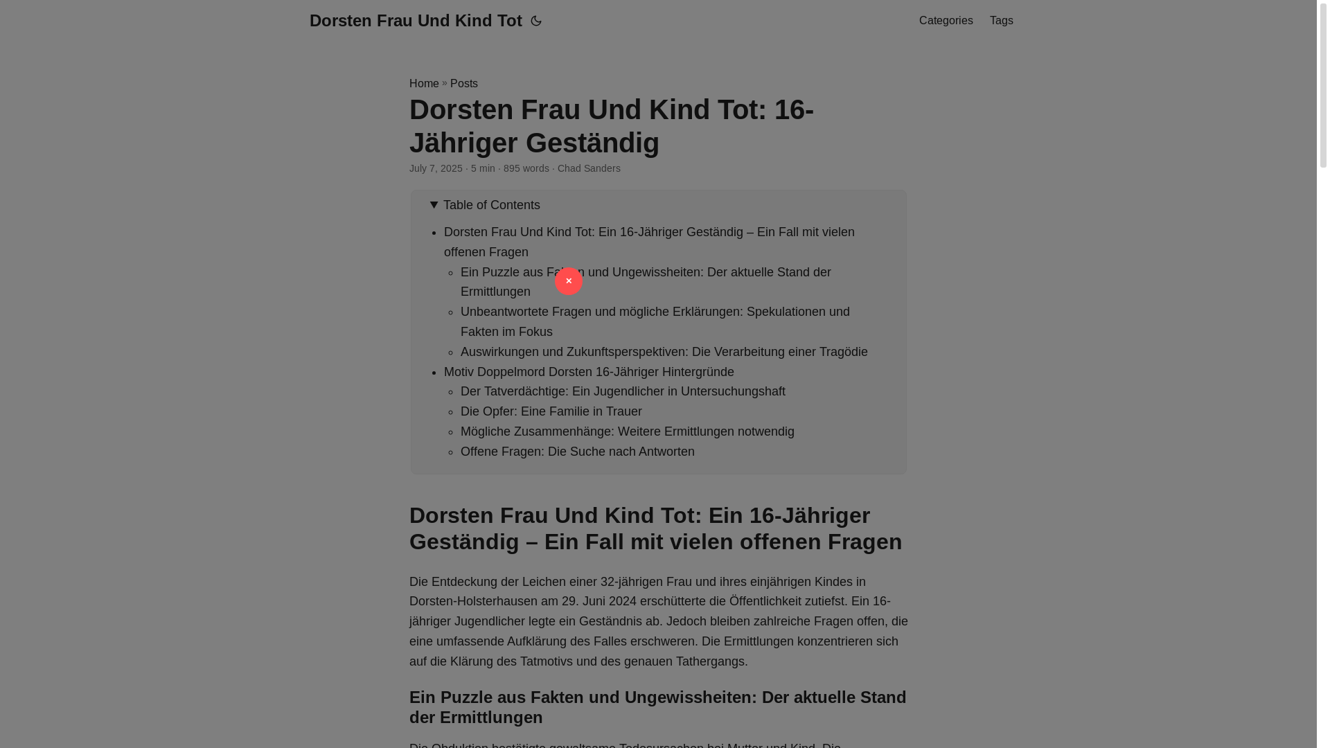 website screenshot of https://dorsten-frau-und-kind-tot20250712.pages.dev/